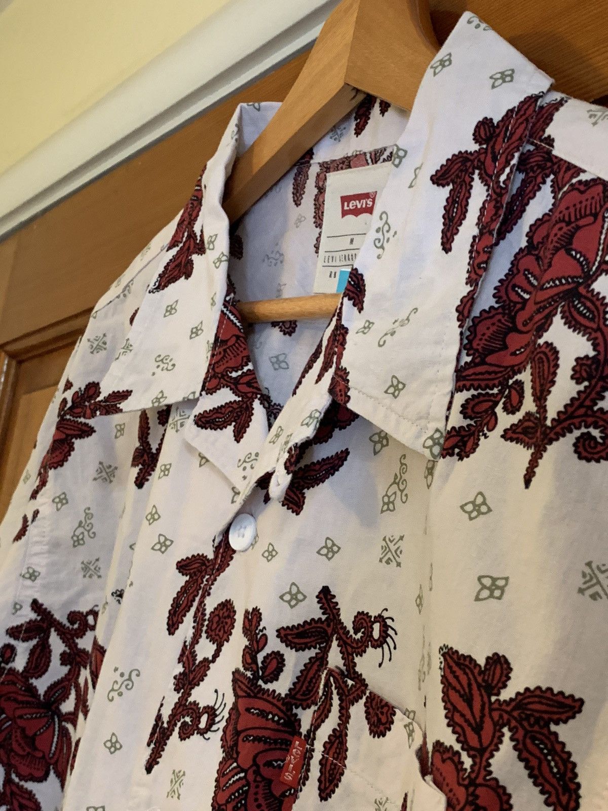 Levi's × Levi's Vintage Clothing *RARE* New Levi’s Floral Paisley Button Shirt - M Size US M / EU 48-50 / 2 - 3 Thumbnail