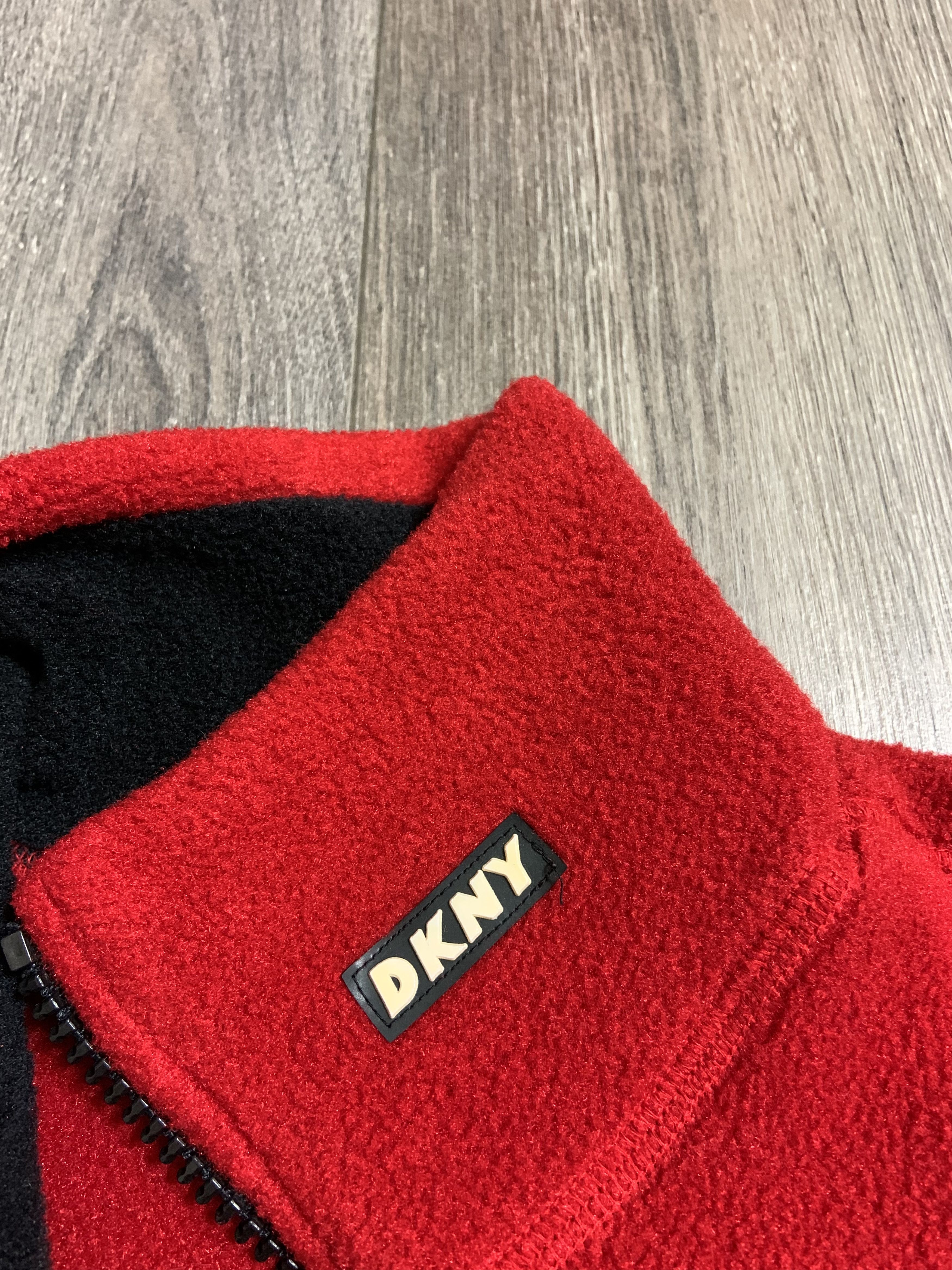 DKNY 2000s DKNY Fleece Sweater / Jacket Size US M / EU 48-50 / 2 - 12 Thumbnail