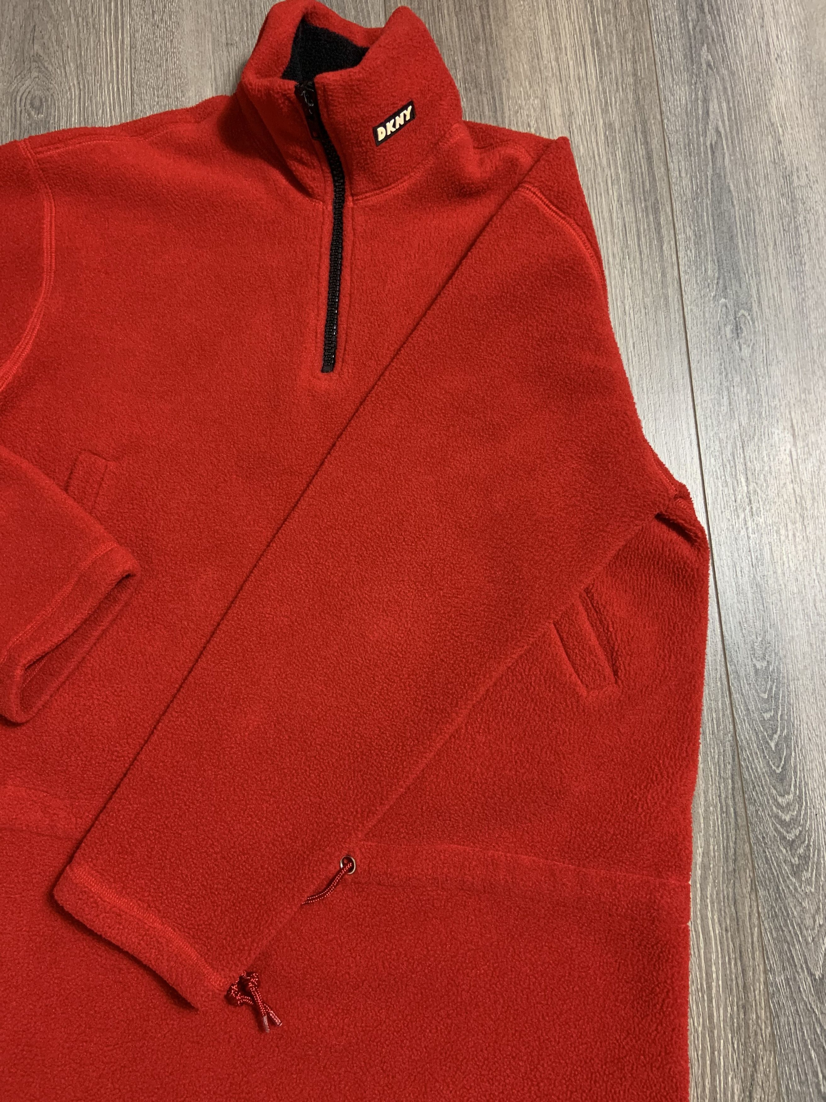 DKNY 2000s DKNY Fleece Sweater / Jacket Size US M / EU 48-50 / 2 - 5 Thumbnail