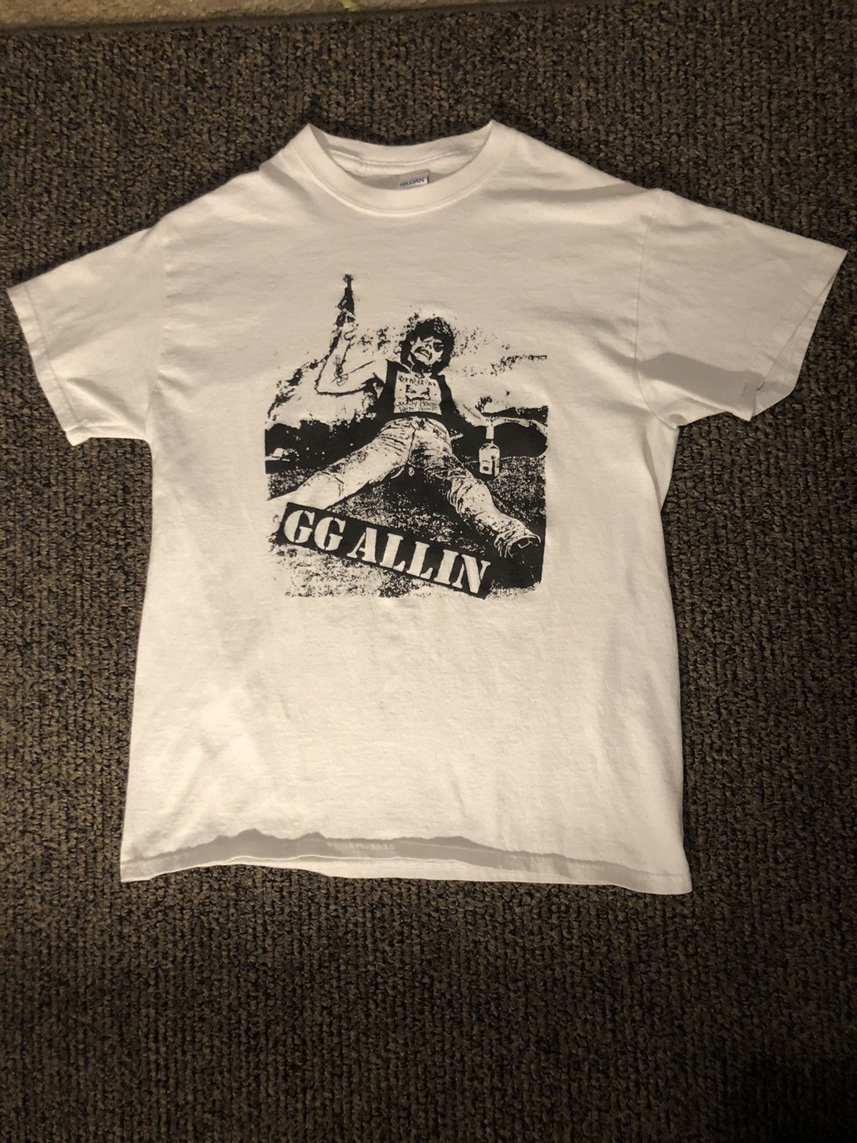 Band Tees × Vintage G.G Allin T-shirt | Grailed, image size:1200x1600