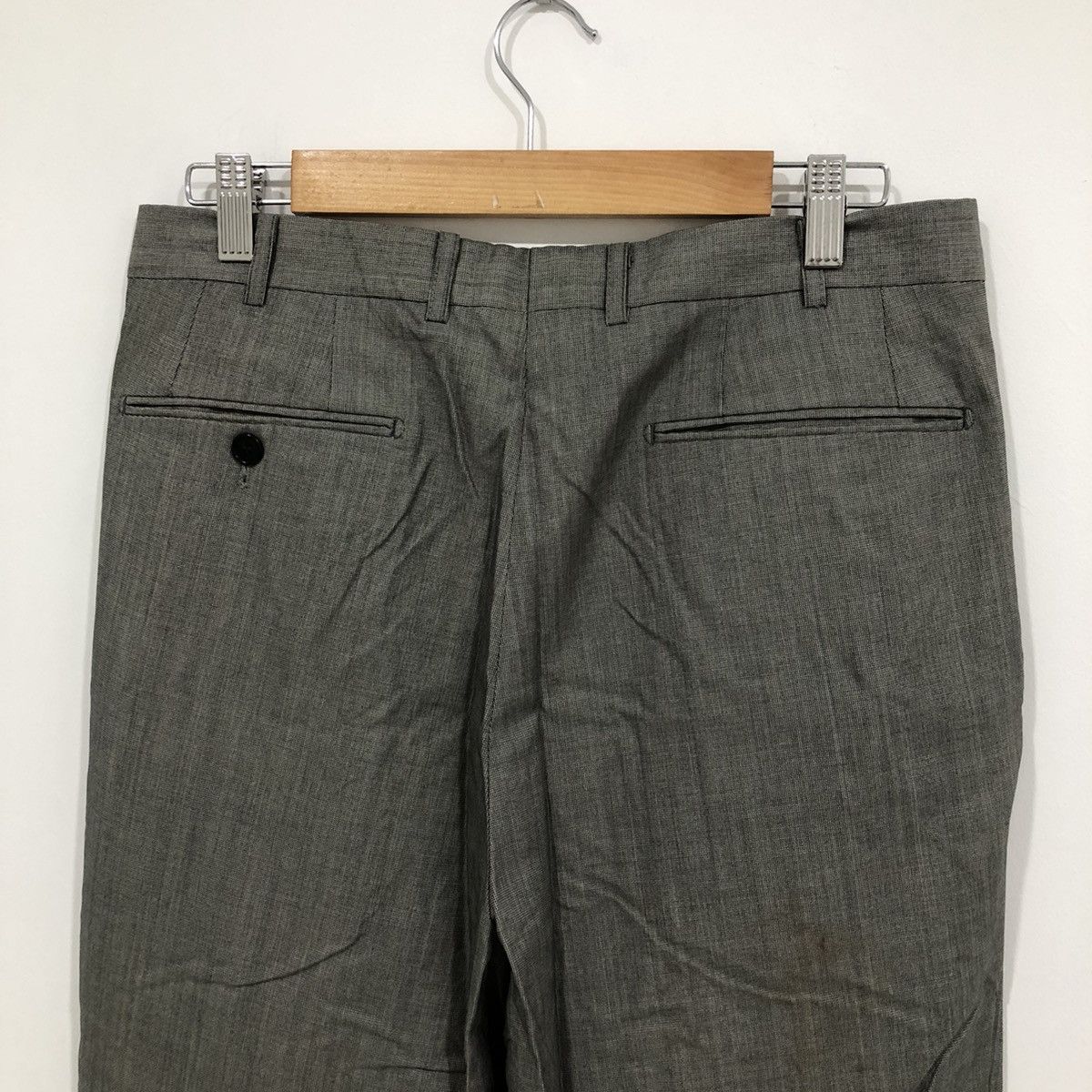 Yves Saint Laurent Vintage YSL Yves Saint Laurent Office Pants Size US 31 - 4 Thumbnail