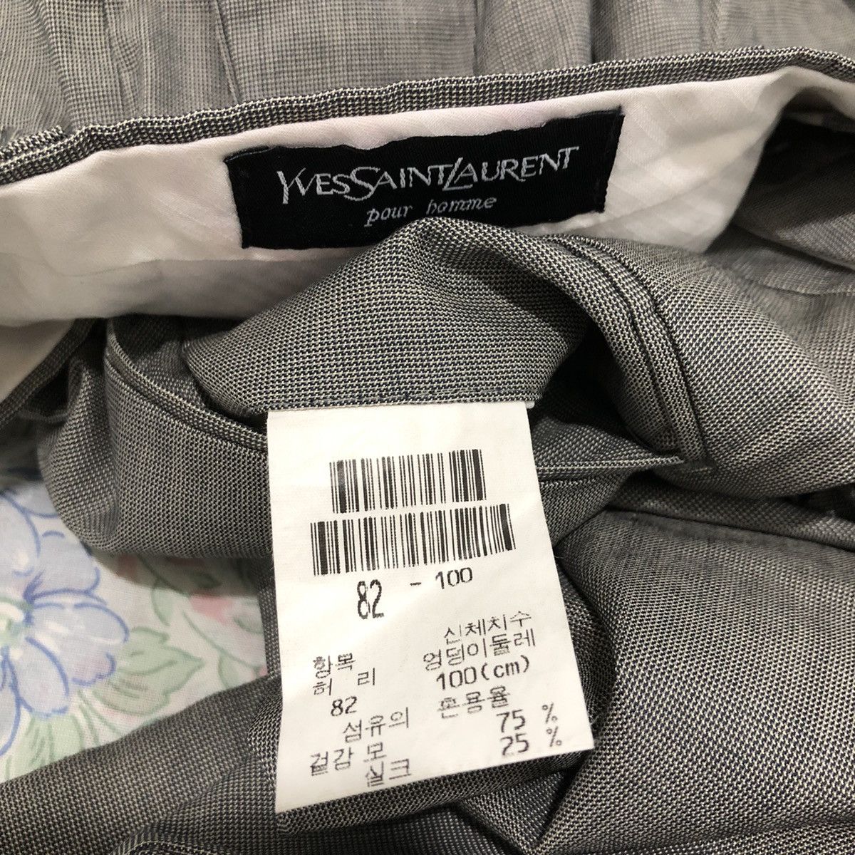 Yves Saint Laurent Vintage YSL Yves Saint Laurent Office Pants Size US 31 - 10 Thumbnail