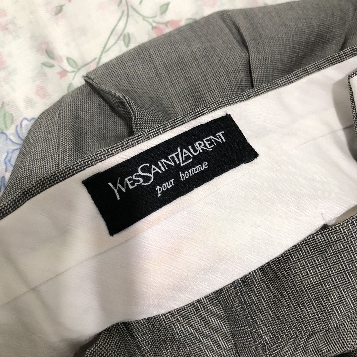 Yves Saint Laurent Vintage YSL Yves Saint Laurent Office Pants Size US 31 - 11 Thumbnail
