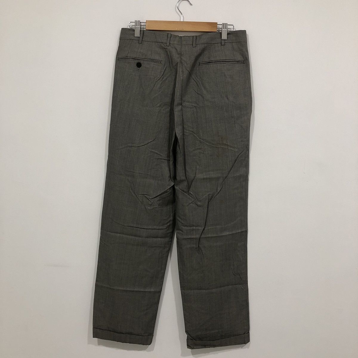 Yves Saint Laurent Vintage YSL Yves Saint Laurent Office Pants Size US 31 - 3 Thumbnail