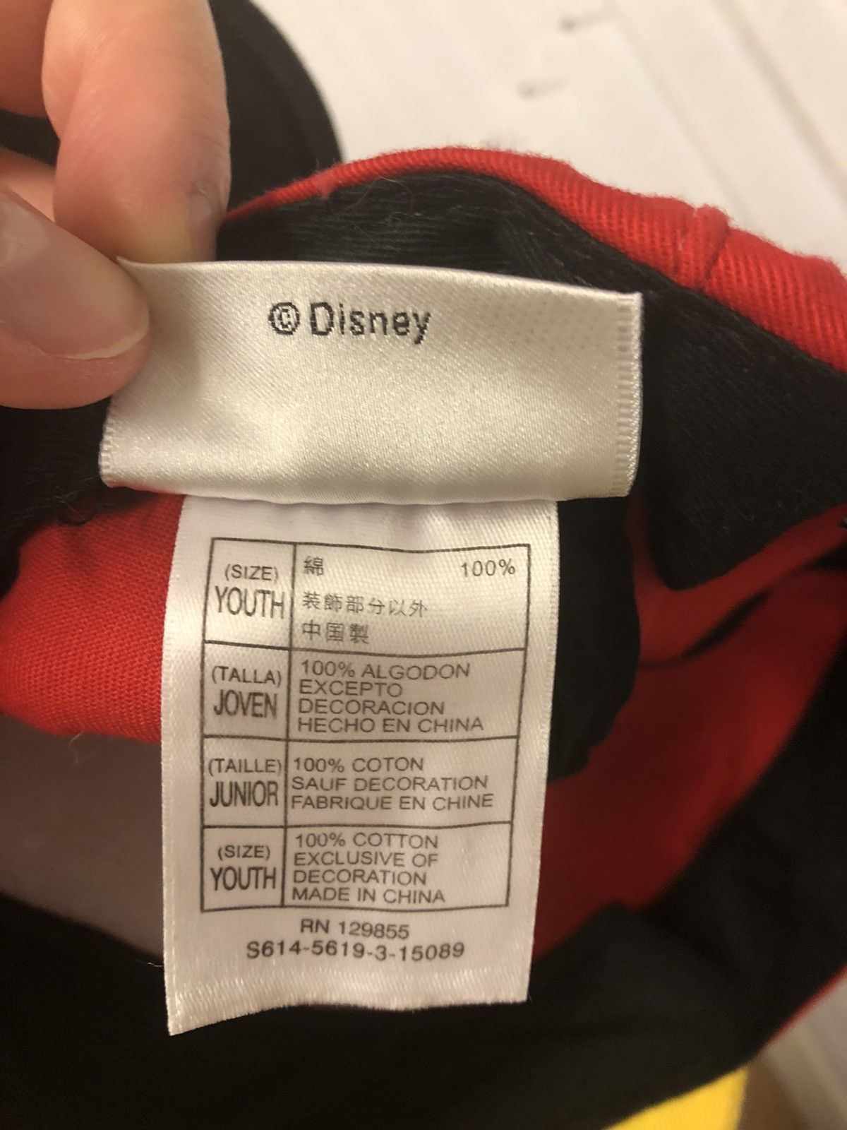 Disney × Mickey Mouse × Vintage RARE MICKEY MOUSE DISNEYPARKS VINTAGE HAT WITH EARS Size ONE SIZE - 4 Thumbnail