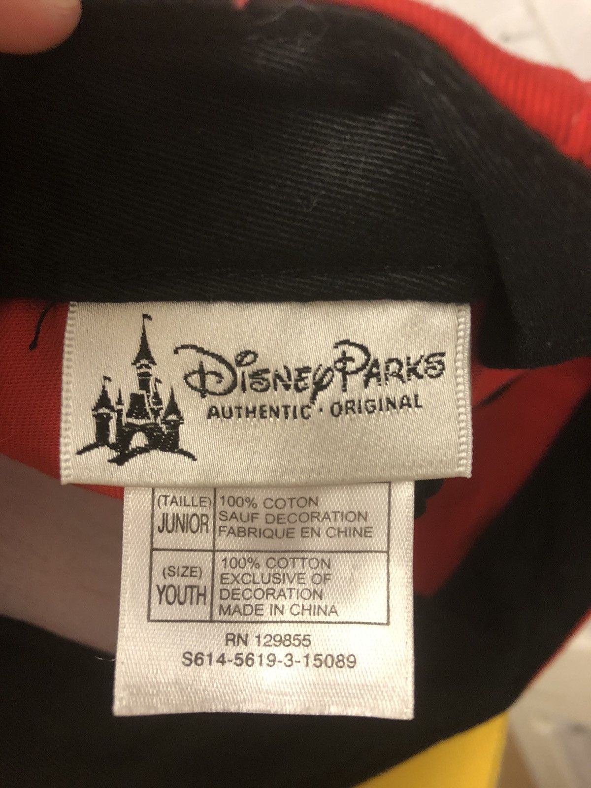 Disney × Mickey Mouse × Vintage RARE MICKEY MOUSE DISNEYPARKS VINTAGE HAT WITH EARS Size ONE SIZE - 3 Thumbnail