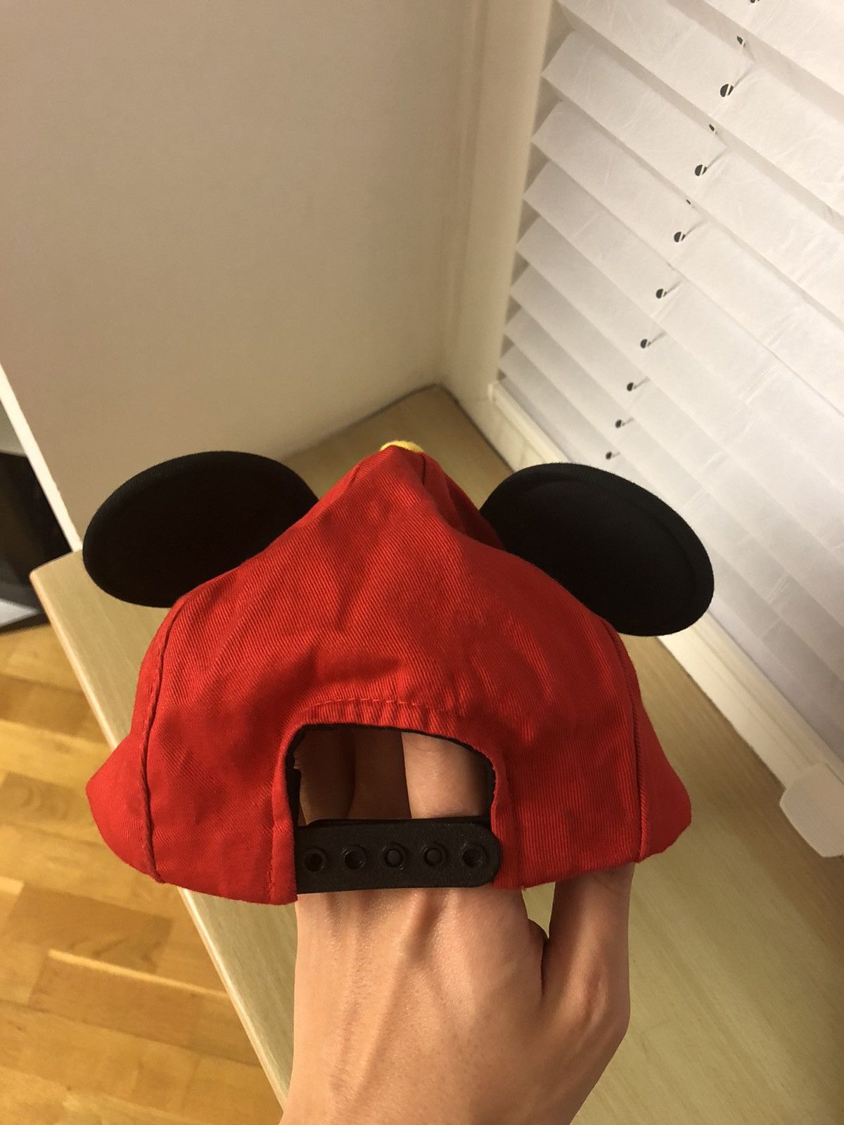 Disney × Mickey Mouse × Vintage RARE MICKEY MOUSE DISNEYPARKS VINTAGE HAT WITH EARS Size ONE SIZE - 2 Thumbnail