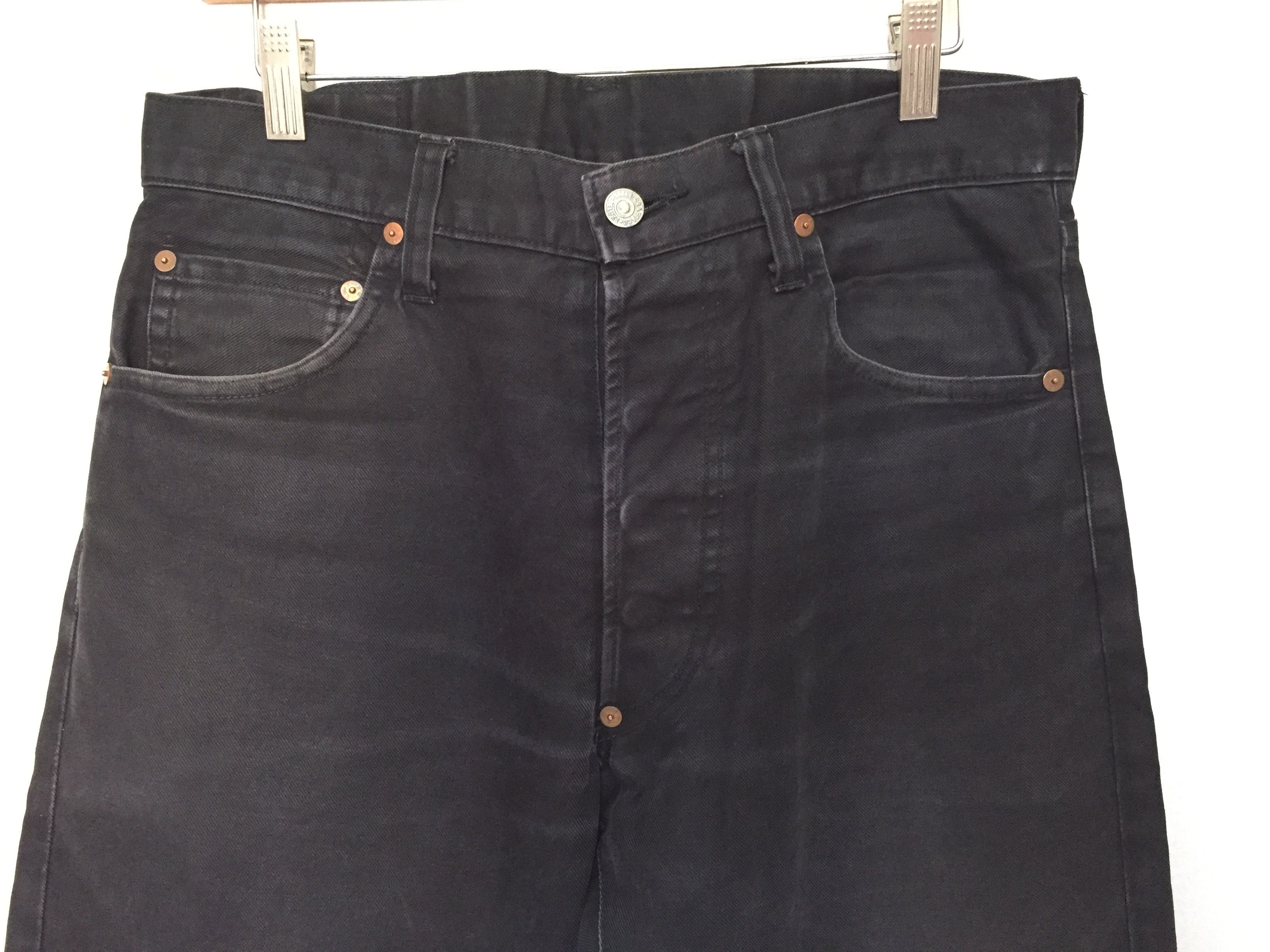 Evisu 90's Made in Japan EVISU black pants Size US 30 / EU 46 - 6 Thumbnail