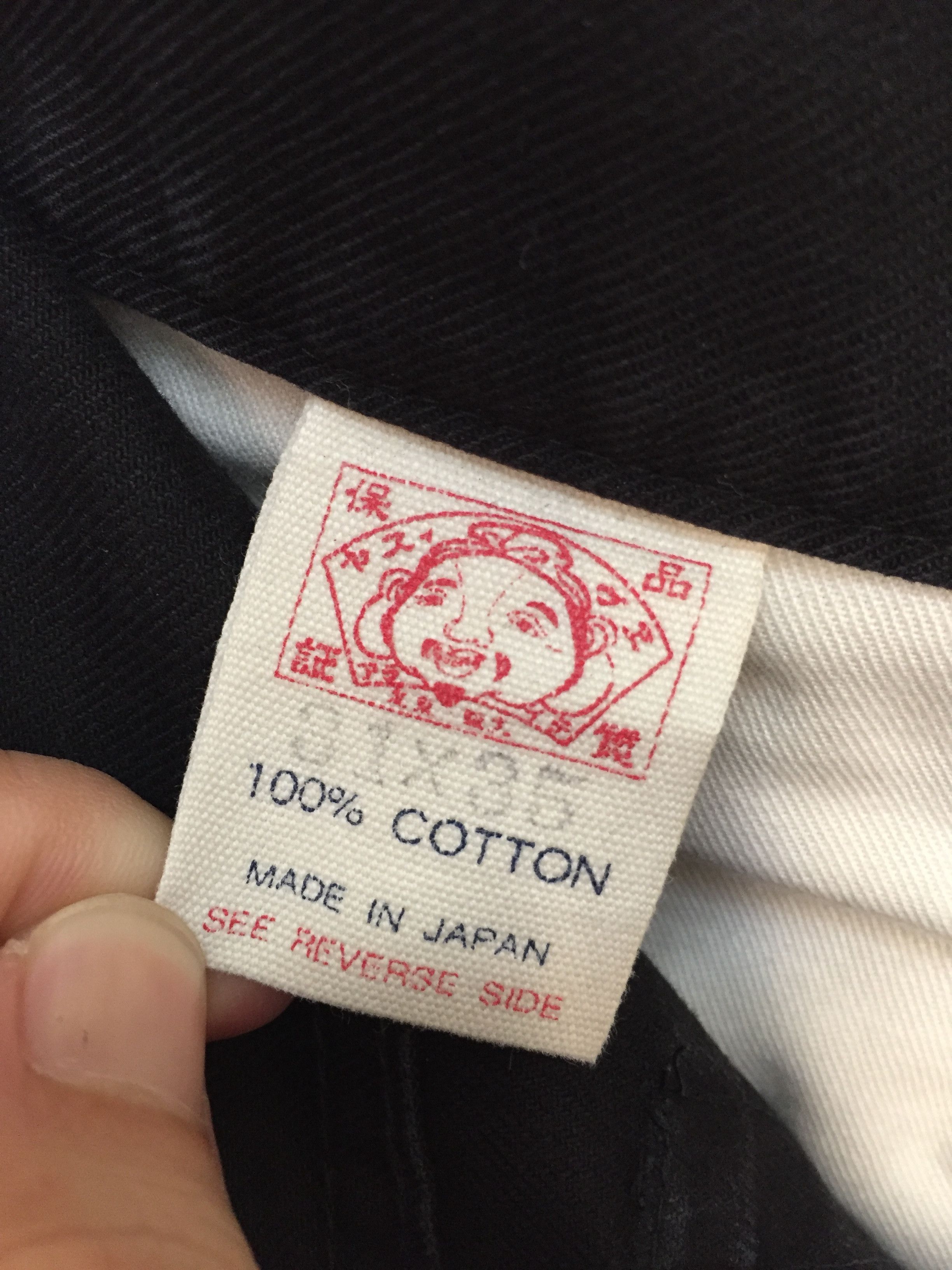 Evisu 90's Made in Japan EVISU black pants Size US 30 / EU 46 - 9 Thumbnail