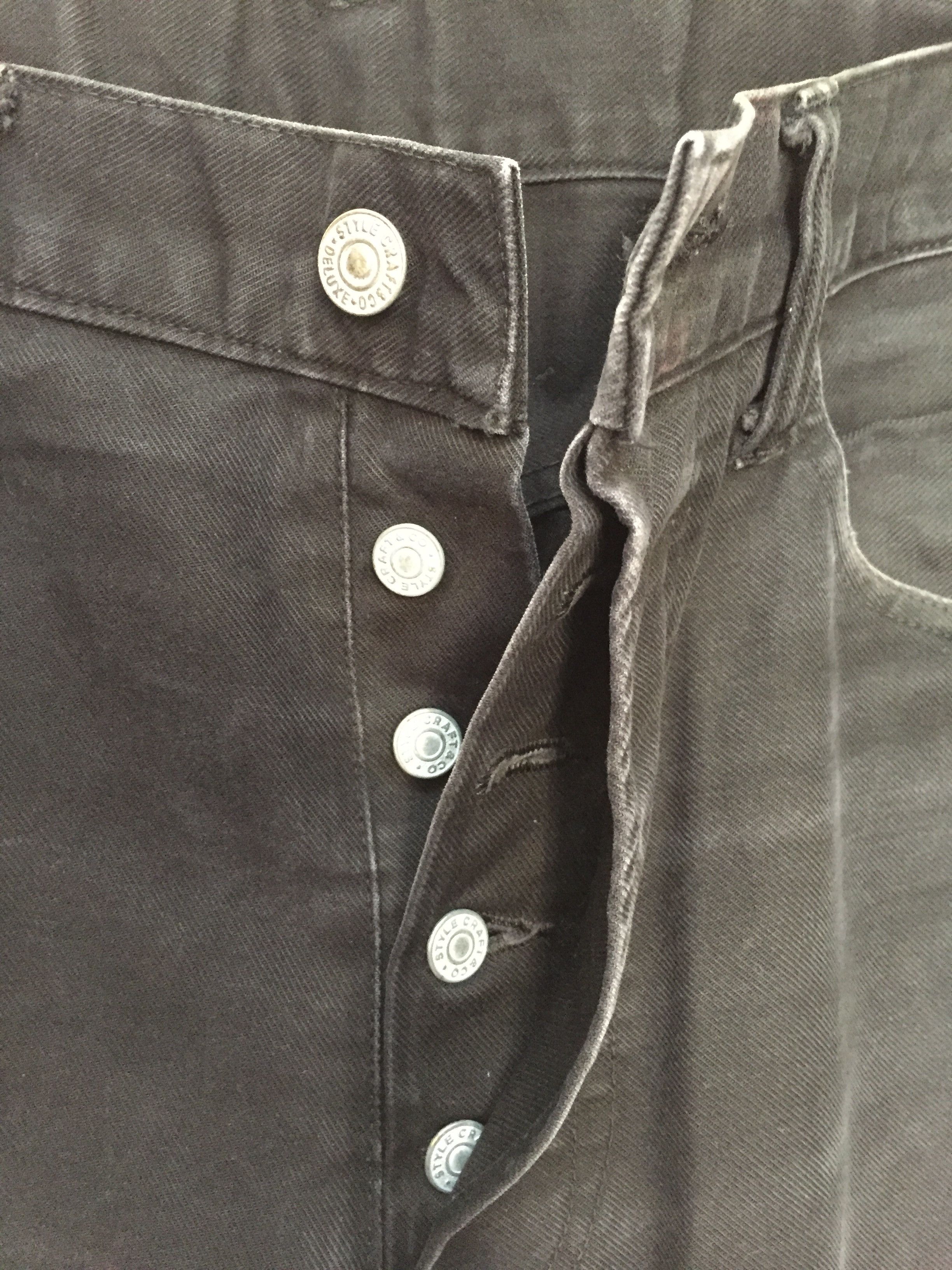 Evisu 90's Made in Japan EVISU black pants Size US 30 / EU 46 - 7 Thumbnail