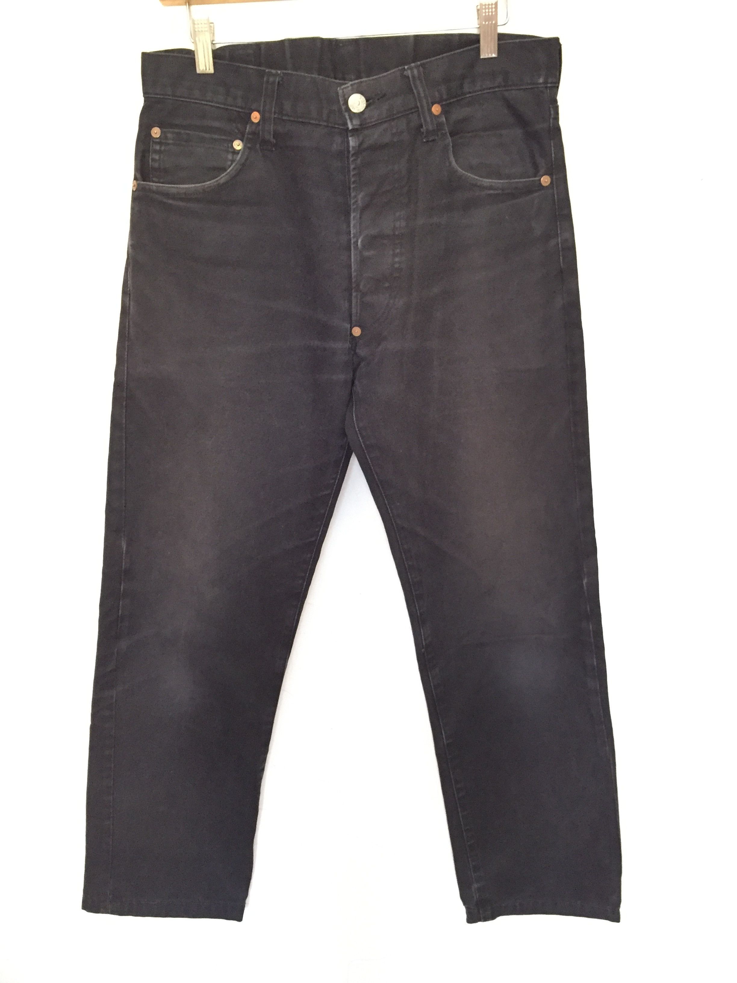 Evisu 90's Made in Japan EVISU black pants Size US 30 / EU 46 - 5 Thumbnail