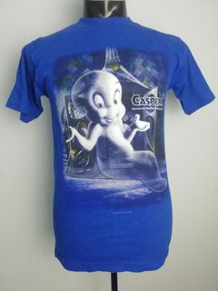 Universal, Tops, Vintage 995 Casper Ghost Universal Studios Promo Tee  Rare Movie T Shirt Top M