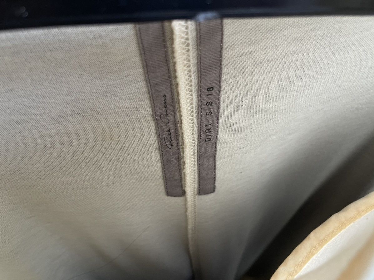 Rick Owens Dirt SS18 protruding triangular tee Size US M / EU 48-50 / 2 - 5 Thumbnail