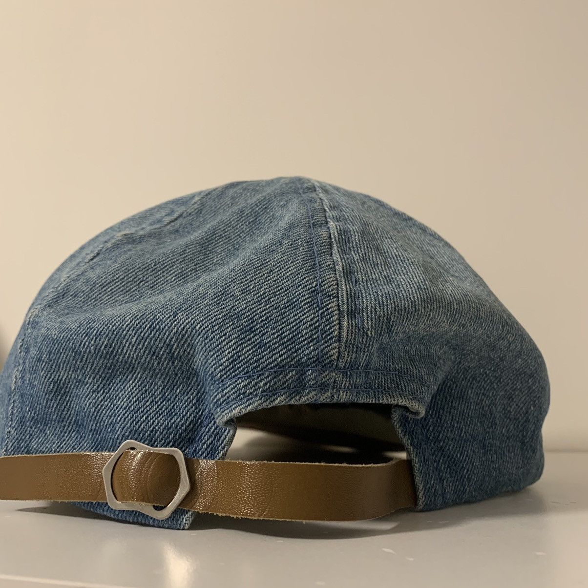 Coca Cola × Vintage 90s Coca Cola Paisley Brim Denim Strapback Size ONE SIZE - 3 Thumbnail