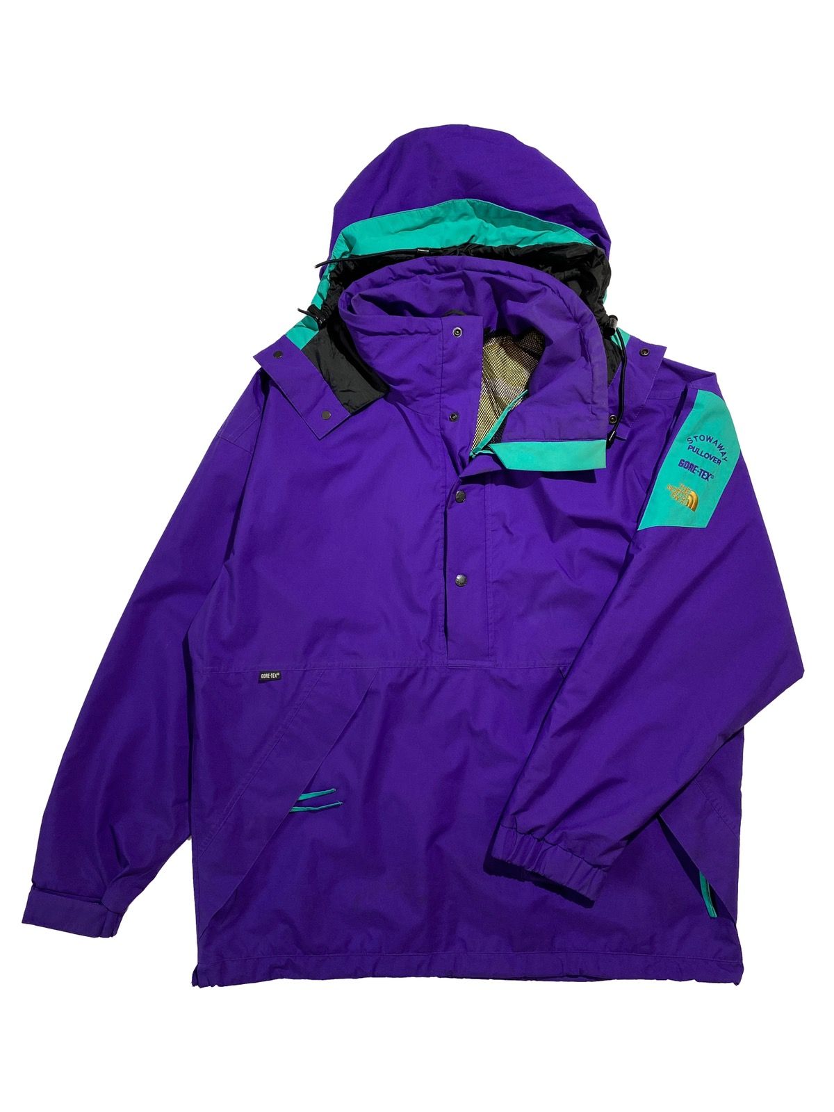 Vintage The North Face Stowaway Pullover gore tex anorak | Grailed