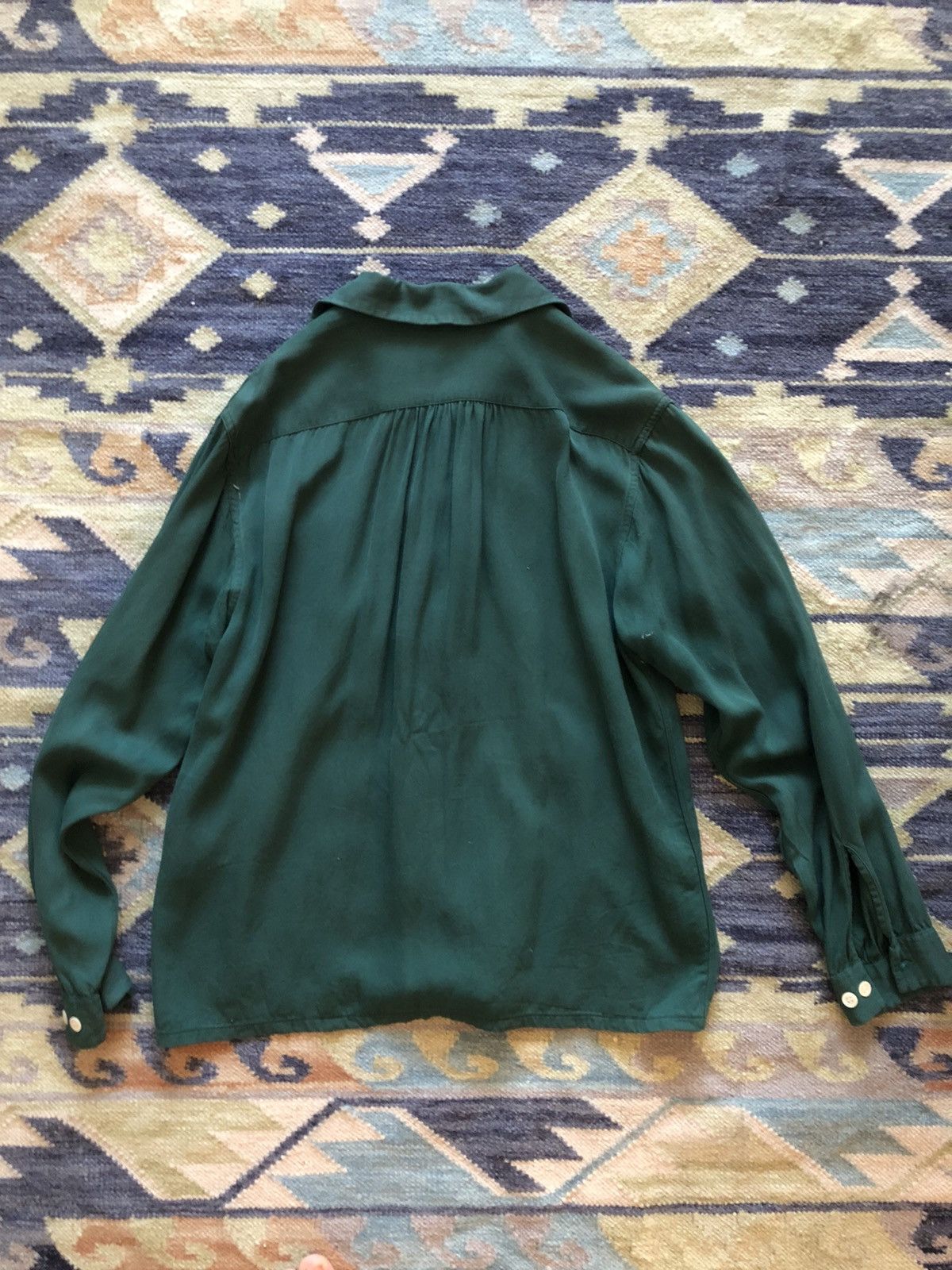 Vintage Vtg original 50s Rayon club shirt. Size 46 Size US S / EU 44-46 / 1 - 4 Thumbnail