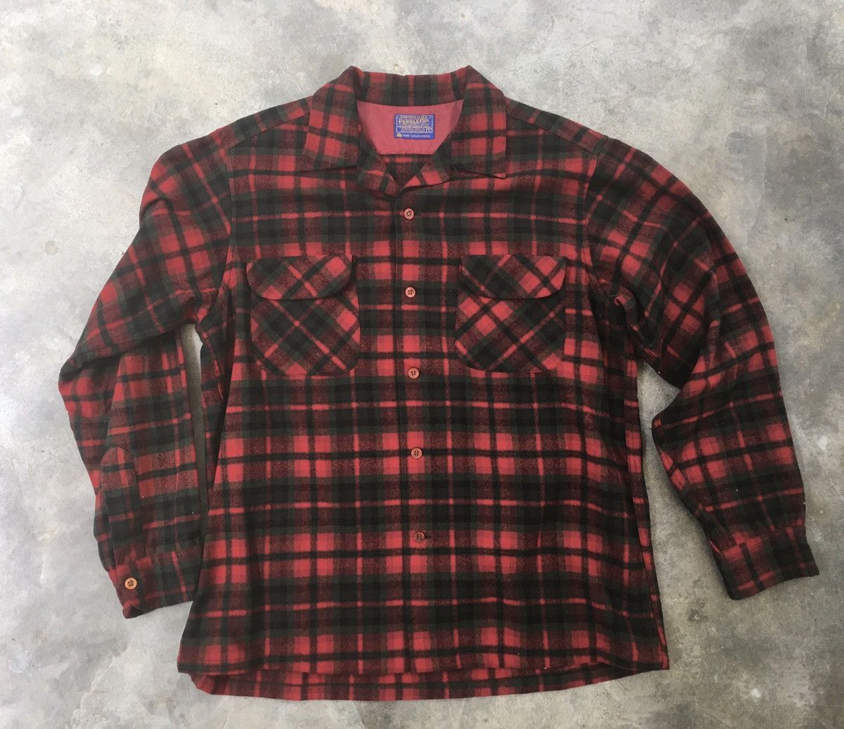 Vintage Vintage Pendleton Wool Flannel shirt Grailed