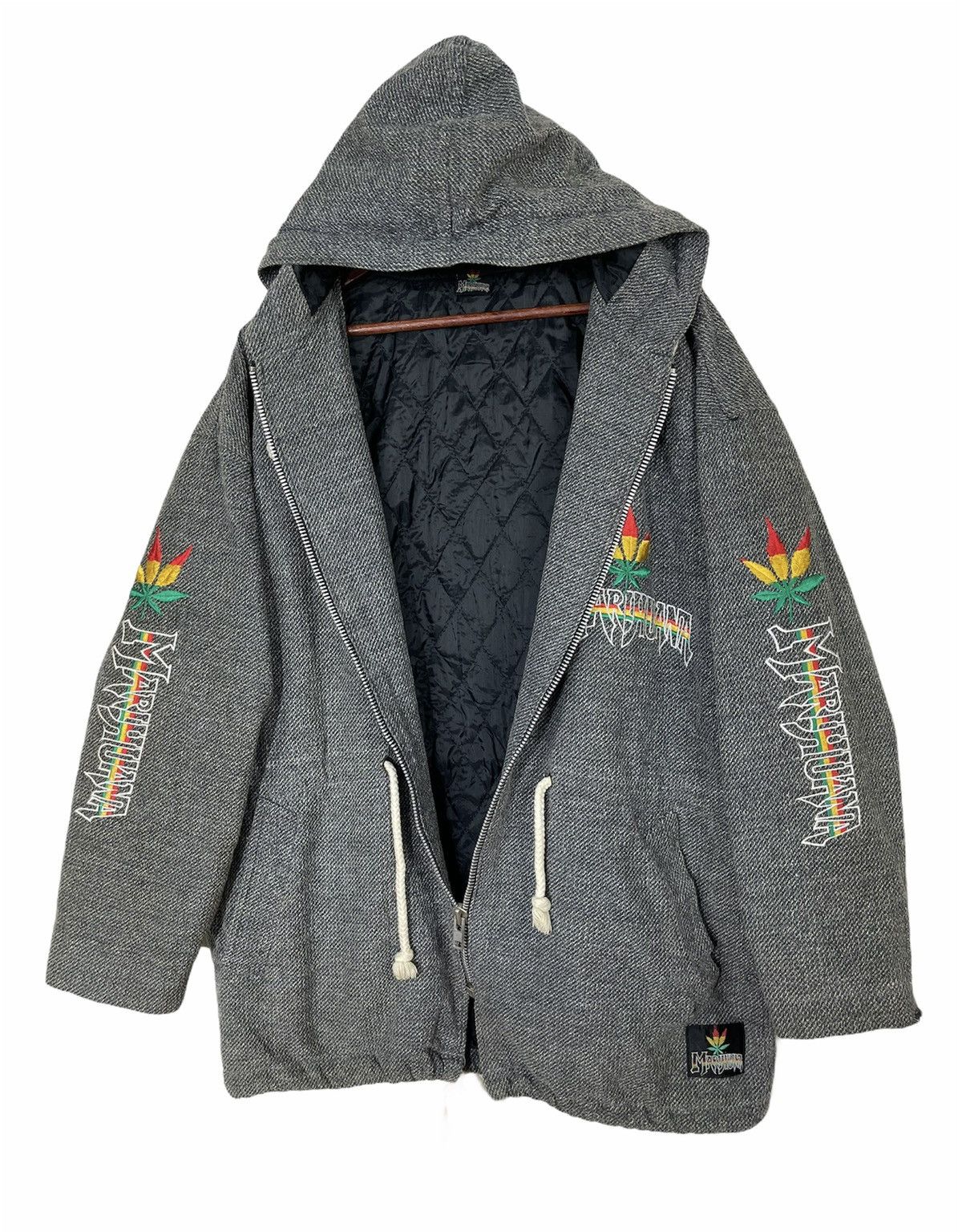 Vintage Snoop Dogg Vintage Rasta MARIJUANA Big Logo Size US L / EU 52-54 / 3 - 3 Thumbnail