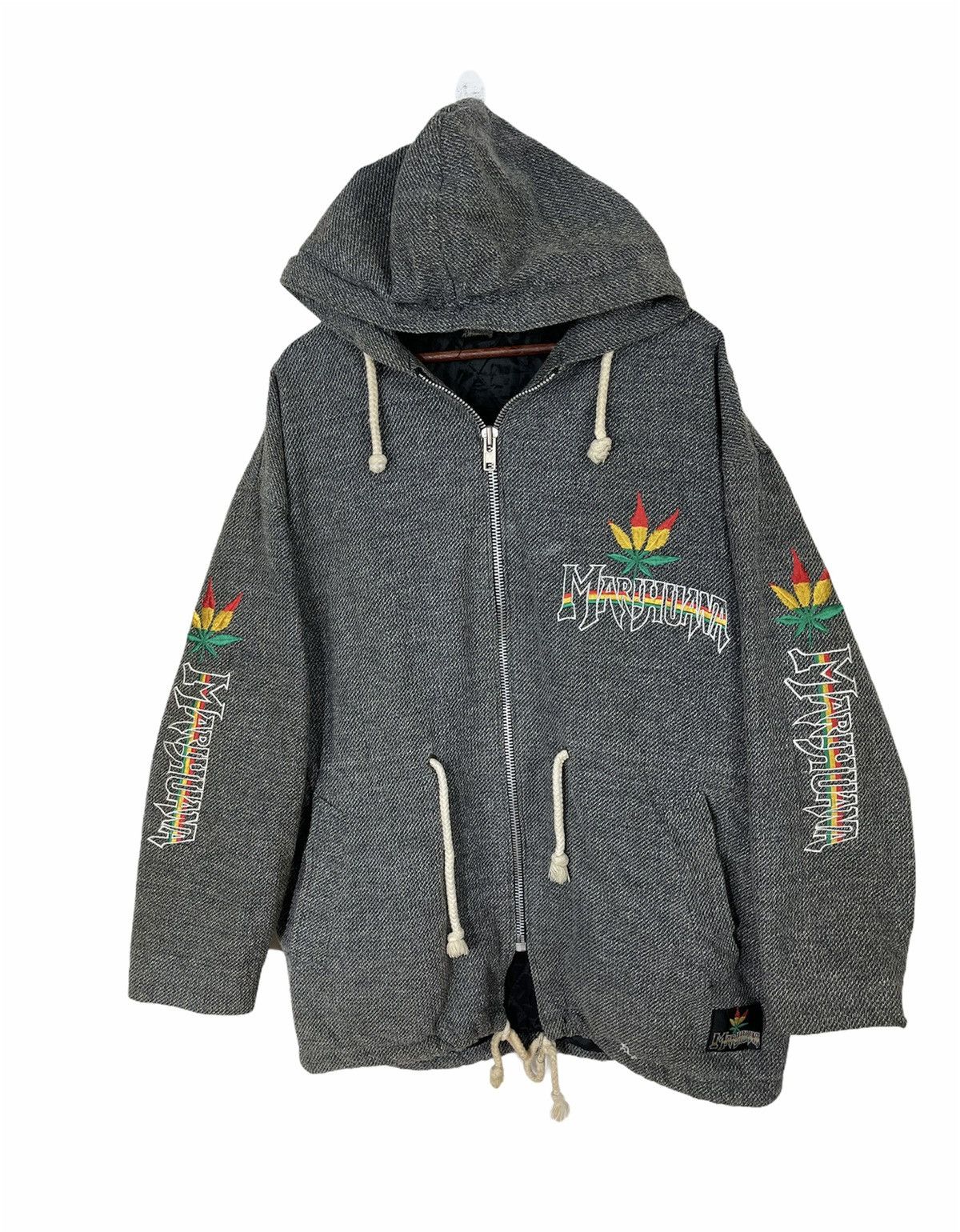 Snoop Dogg Vintage Rasta MARIJUANA Big Logo