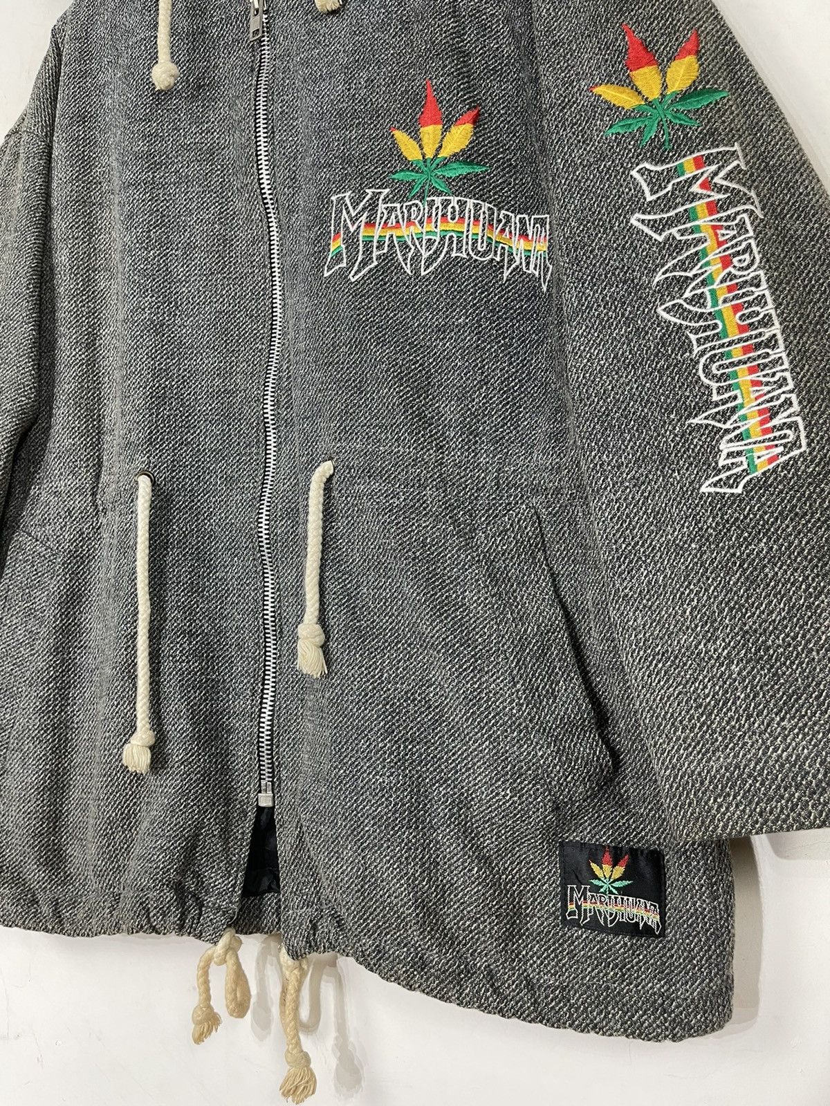 Vintage Snoop Dogg Vintage Rasta MARIJUANA Big Logo Size US L / EU 52-54 / 3 - 5 Thumbnail