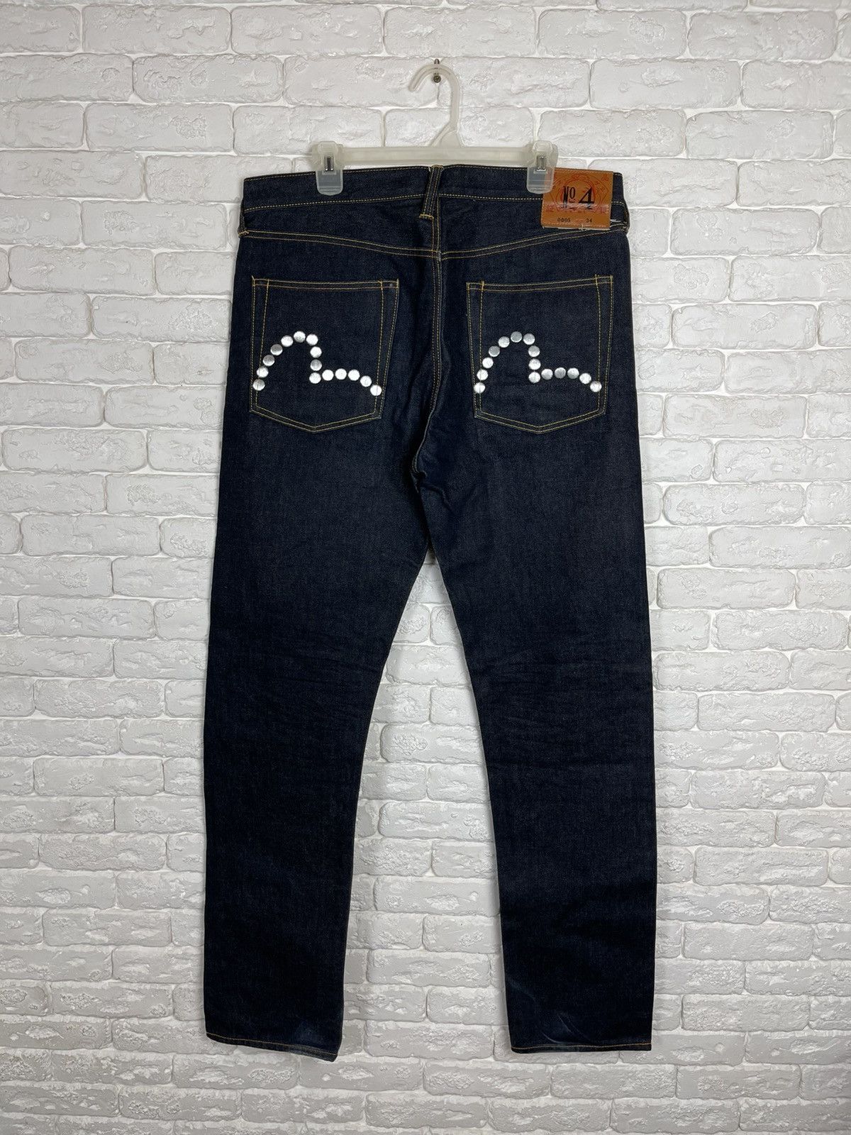 Evisu Evisu denim jeans pants big logo selvedge | Grailed