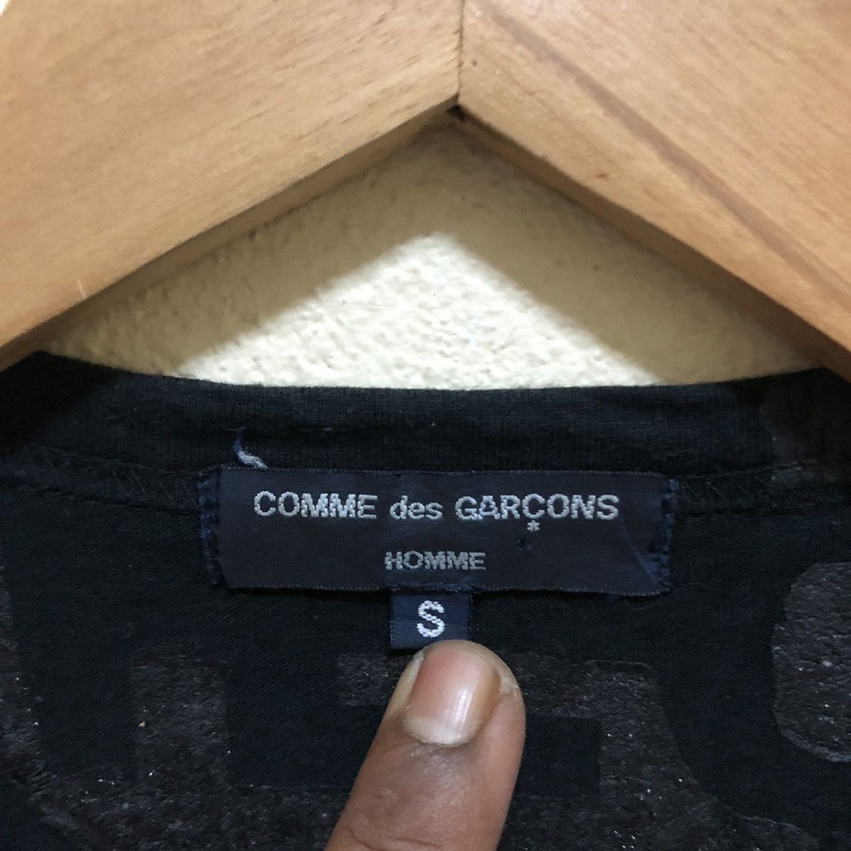 COMME DES GARÇONS HOMME AD2004 OVERPRINT DESIGN