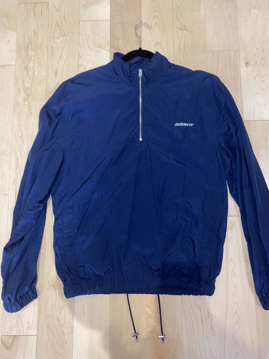 Misbhv MISBHV NAVY HALF ZIP TRACK JACKET Size US M / EU 48-50 / 2 - 3 Thumbnail