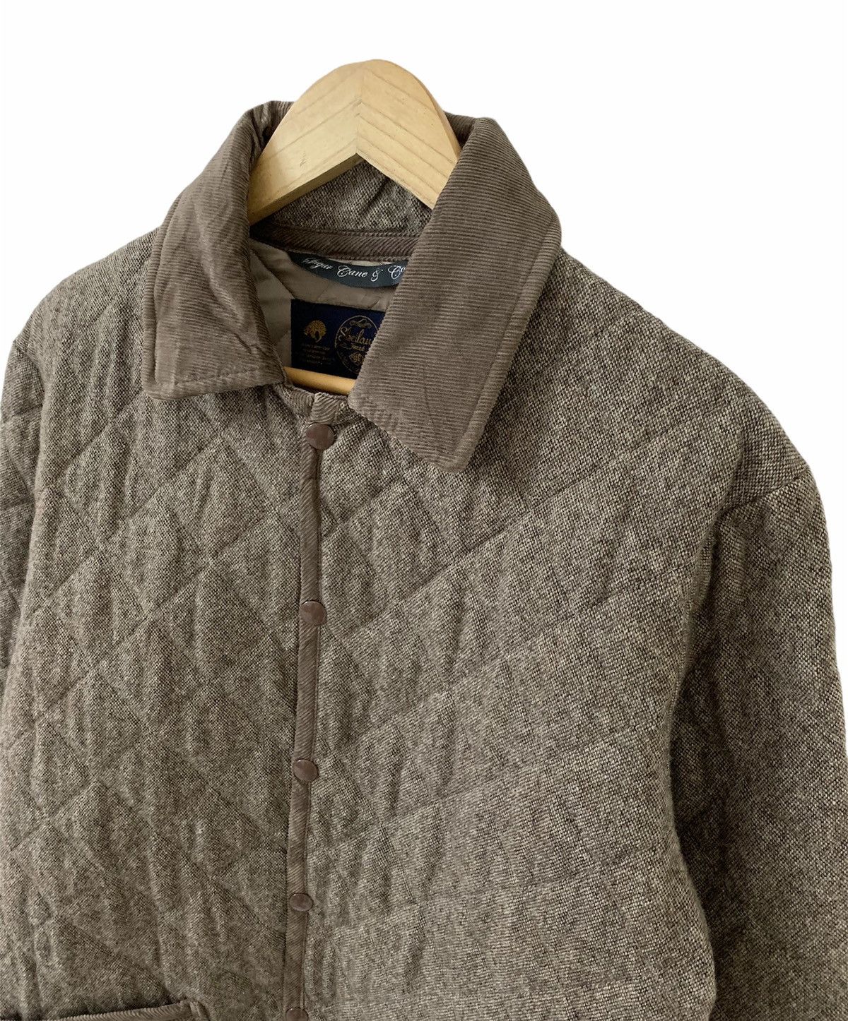 Sugar Cane Sugar Cane X Shetland Islands Quilted Wool Jacket Size US M / EU 48-50 / 2 - 4 Thumbnail