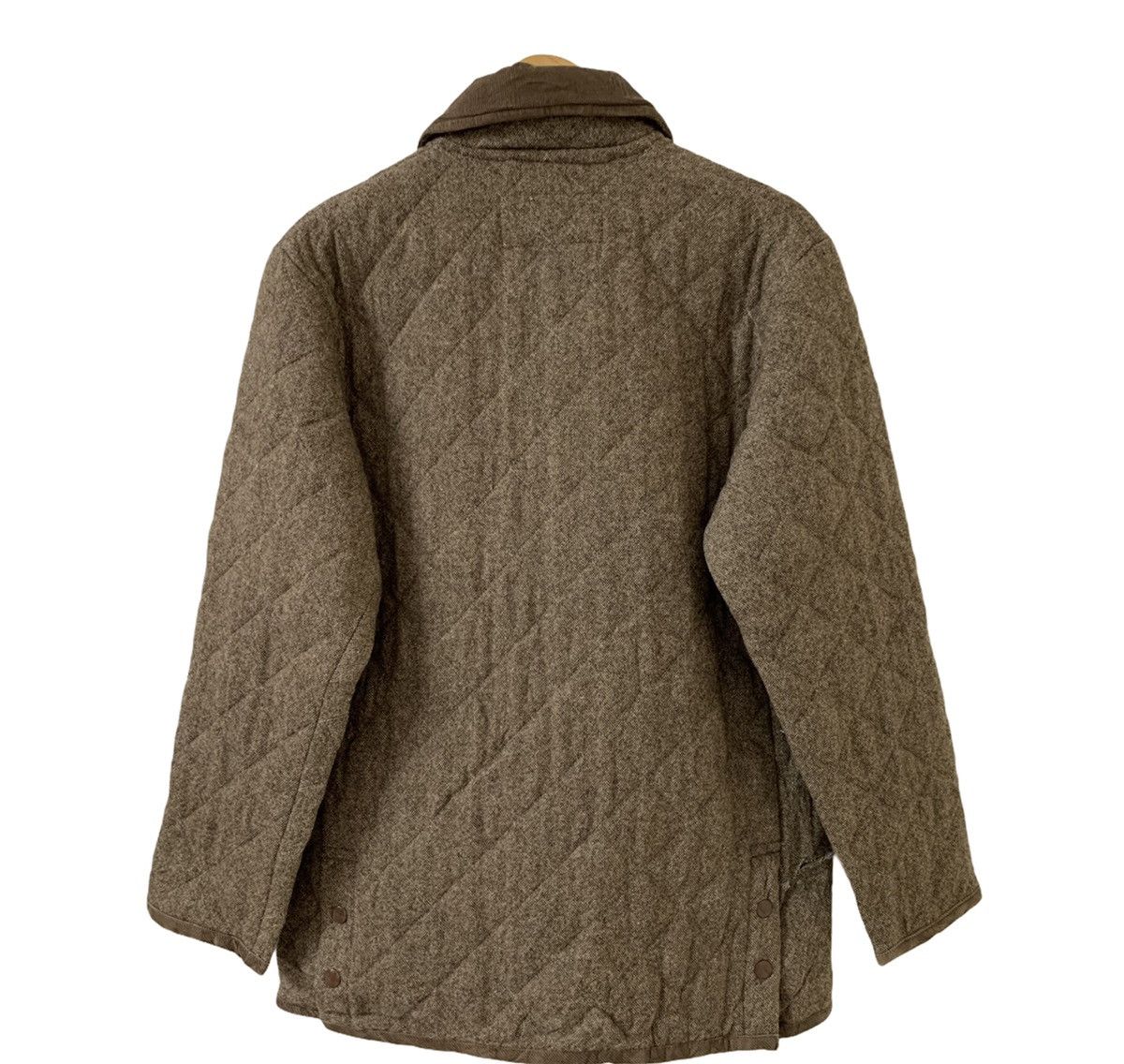 Sugar Cane Sugar Cane X Shetland Islands Quilted Wool Jacket Size US M / EU 48-50 / 2 - 6 Thumbnail