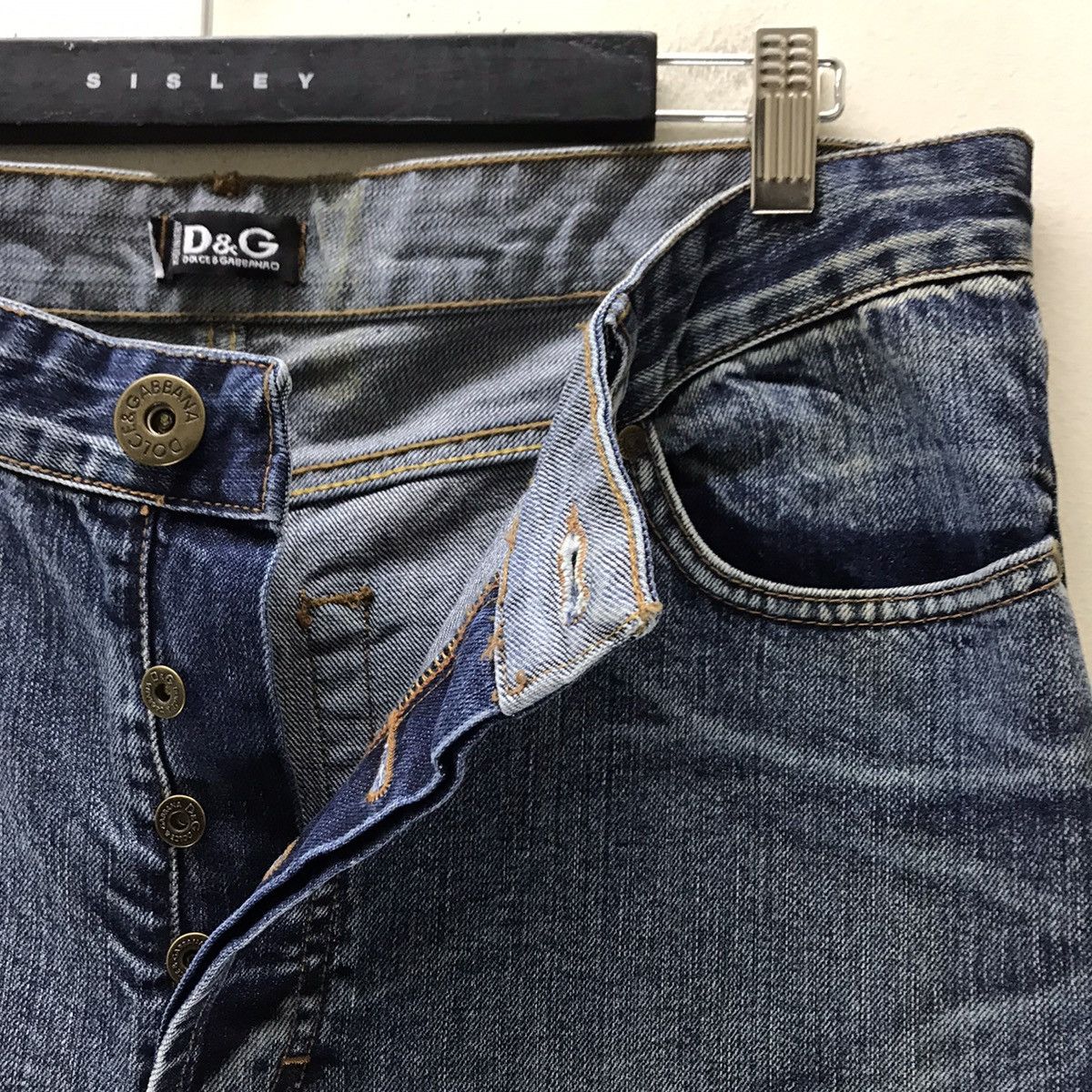 Dolce & Gabbana Dolce & Gabbana Distressed Denim Jeans Size US 34 / EU 50 - 5 Thumbnail