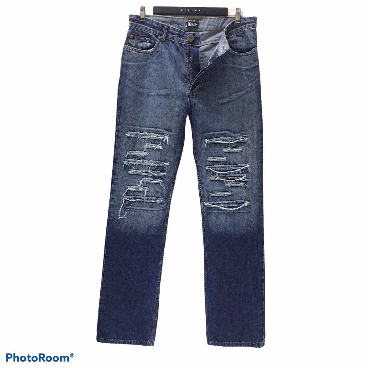 Dolce & Gabbana Distressed Denim Jeans