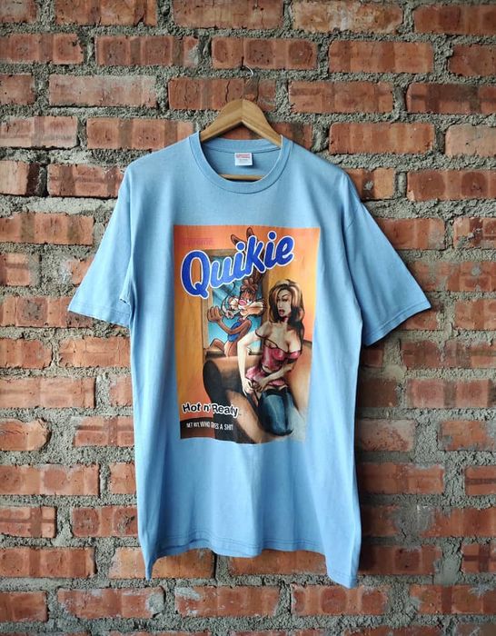 Supreme Vintage Supreme Quickie T Shirt Blue