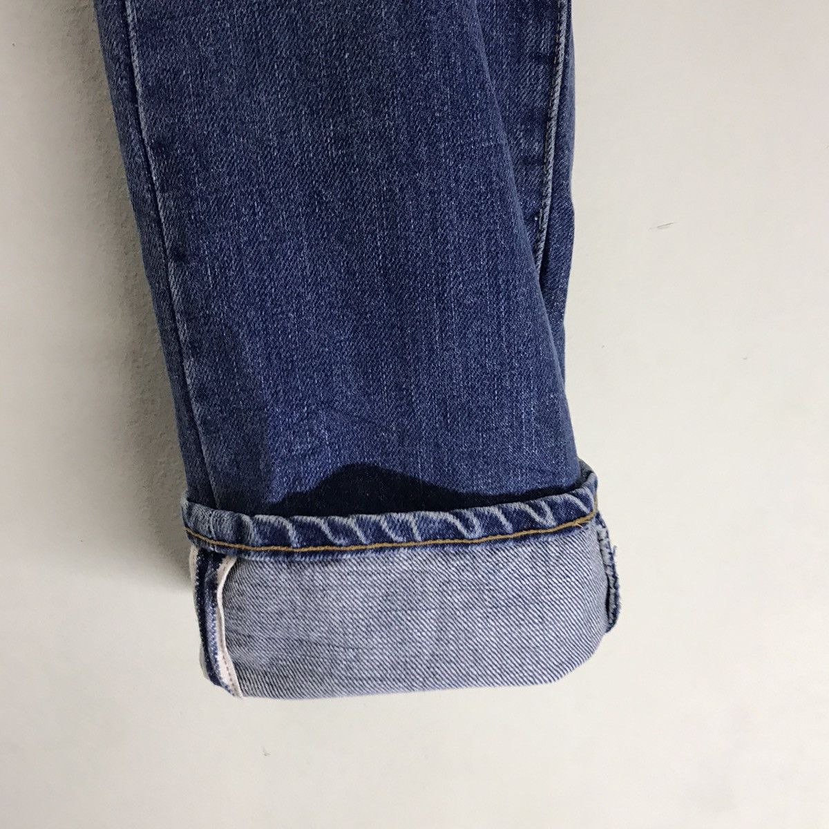 Vintage Levis Big E 502xx Distressed Denim Selvedge