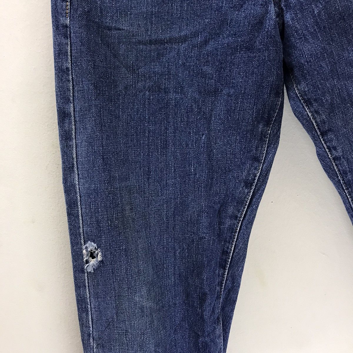 Vintage Levis Big E 502xx Distressed Denim Selvedge