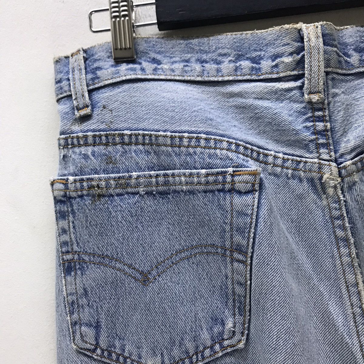 Levi's Vintage 90s Levis 501 Distressed Denim Jeans Size US 34 / EU 50 - 14 Thumbnail