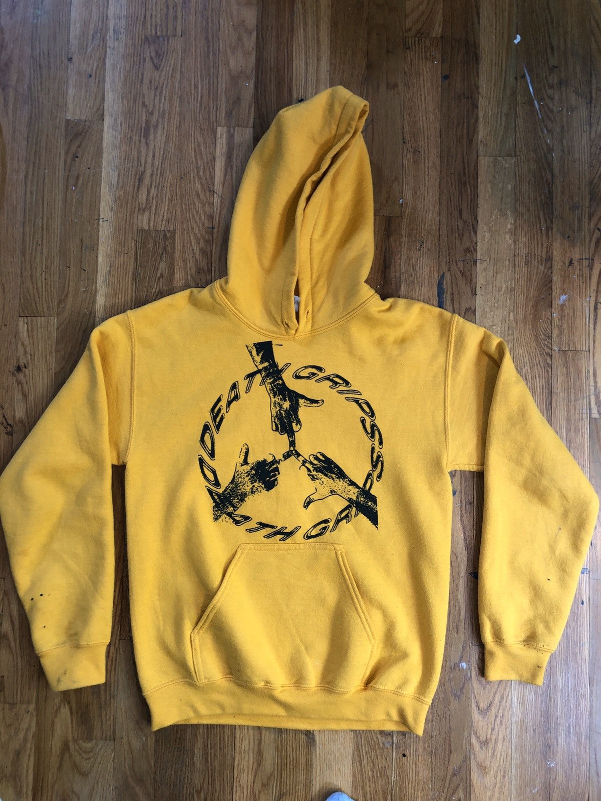 Yellow death grips hoodie sales