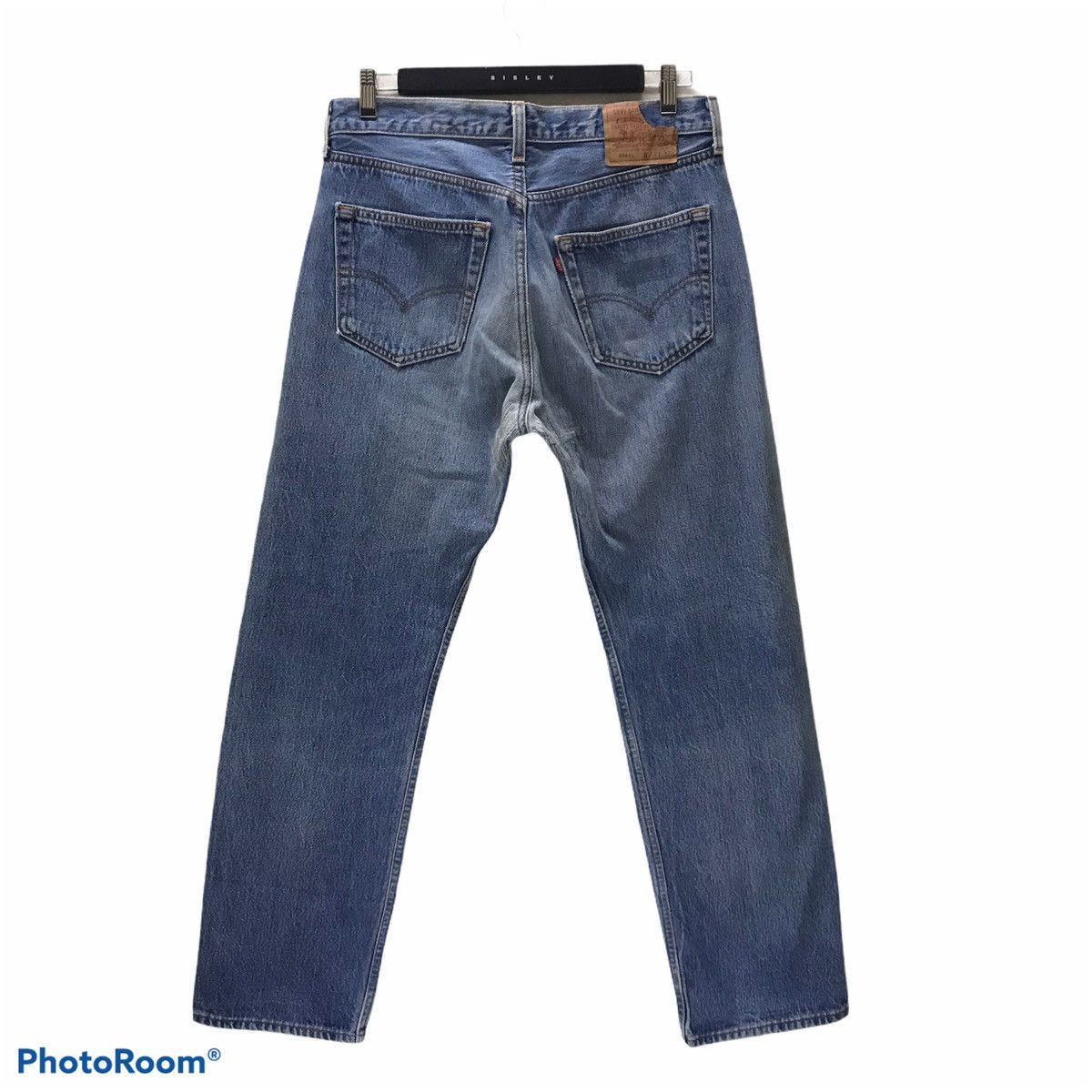 Levi's Vintage 90s Levis 501xx Denim Jeans Nice Faded Size US 33 - 2 Thumbnail