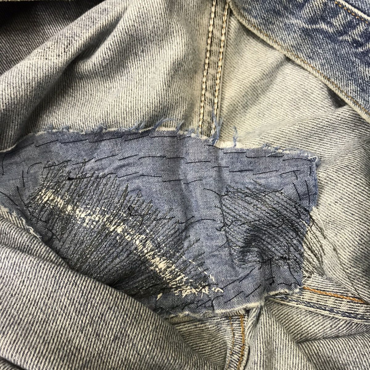 Levi's Vintage 90s Levis 501xx Denim Jeans Nice Faded Size US 33 - 24 Thumbnail