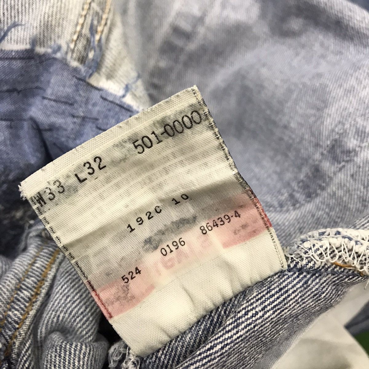 Levi's Vintage 90s Levis 501xx Denim Jeans Nice Faded Size US 33 - 23 Thumbnail