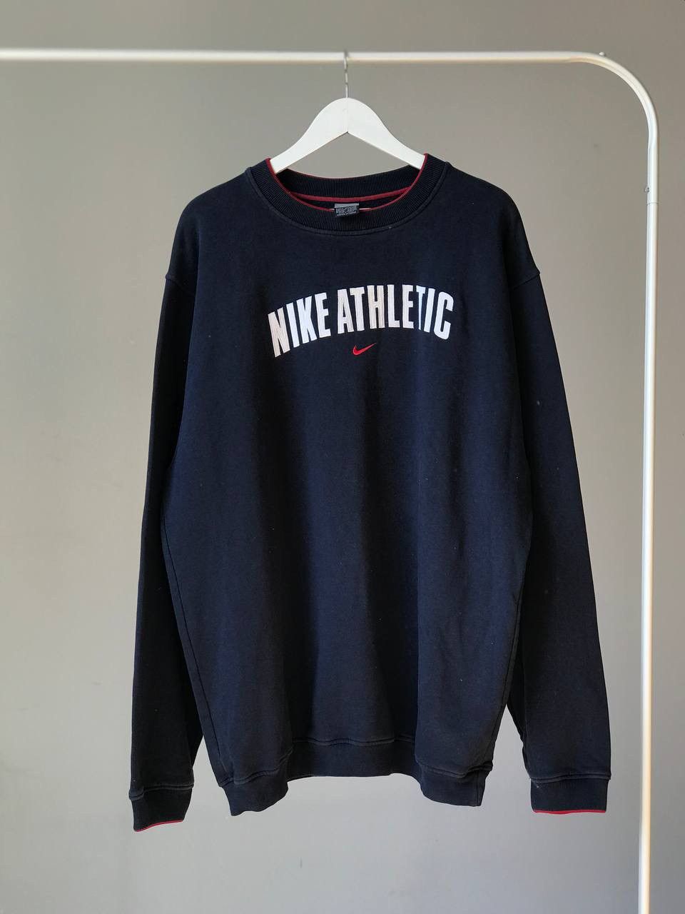 Nike Nike Athletic Vintage Sweatshirt Big Logo Center Swoosh 90 s Grailed