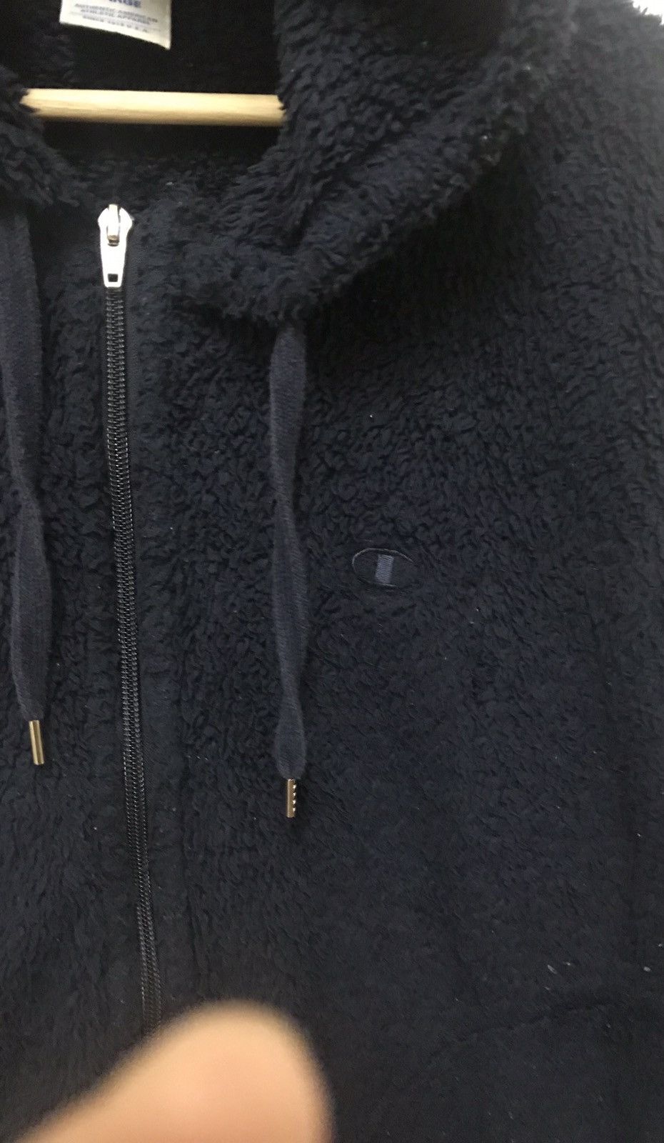 American Apparel × Champion Champion Fleece Hoodie Sweatshirt Small Logo Size US L / EU 52-54 / 3 - 6 Thumbnail