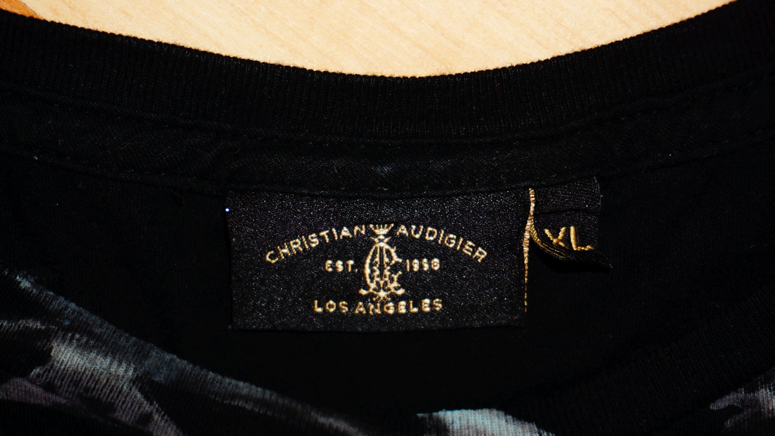 Christian Audigier Christian Audigier Crystals Drip Tshirt Size US XL / EU 56 / 4 - 7 Thumbnail