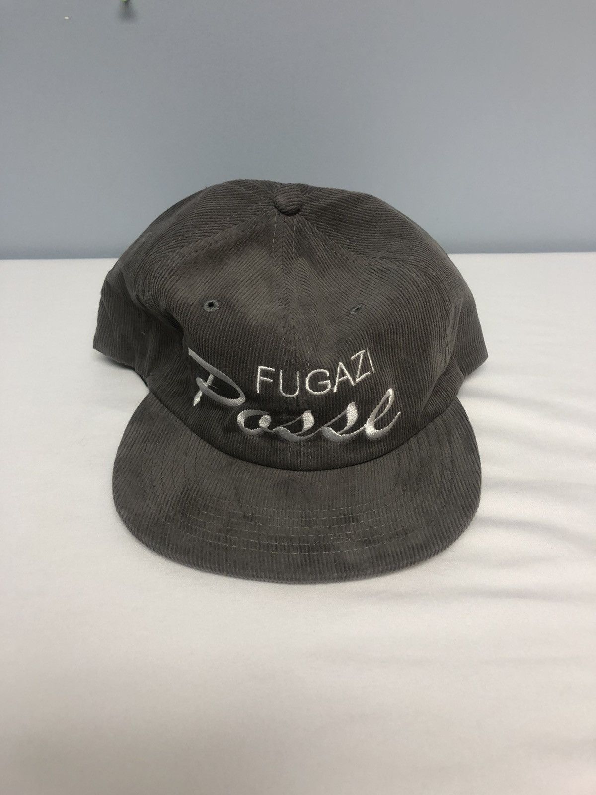 Fugazi Fugazi Posse Grey Corduroy Hat | Grailed