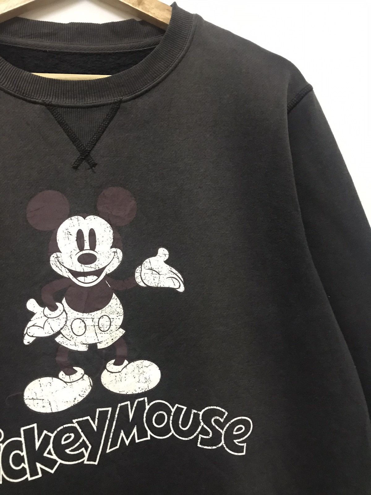 Disney × Mickey Mouse Disney Mickey Mouse Sweatshirt Crewneck Big Logo Size US L / EU 52-54 / 3 - 3 Thumbnail
