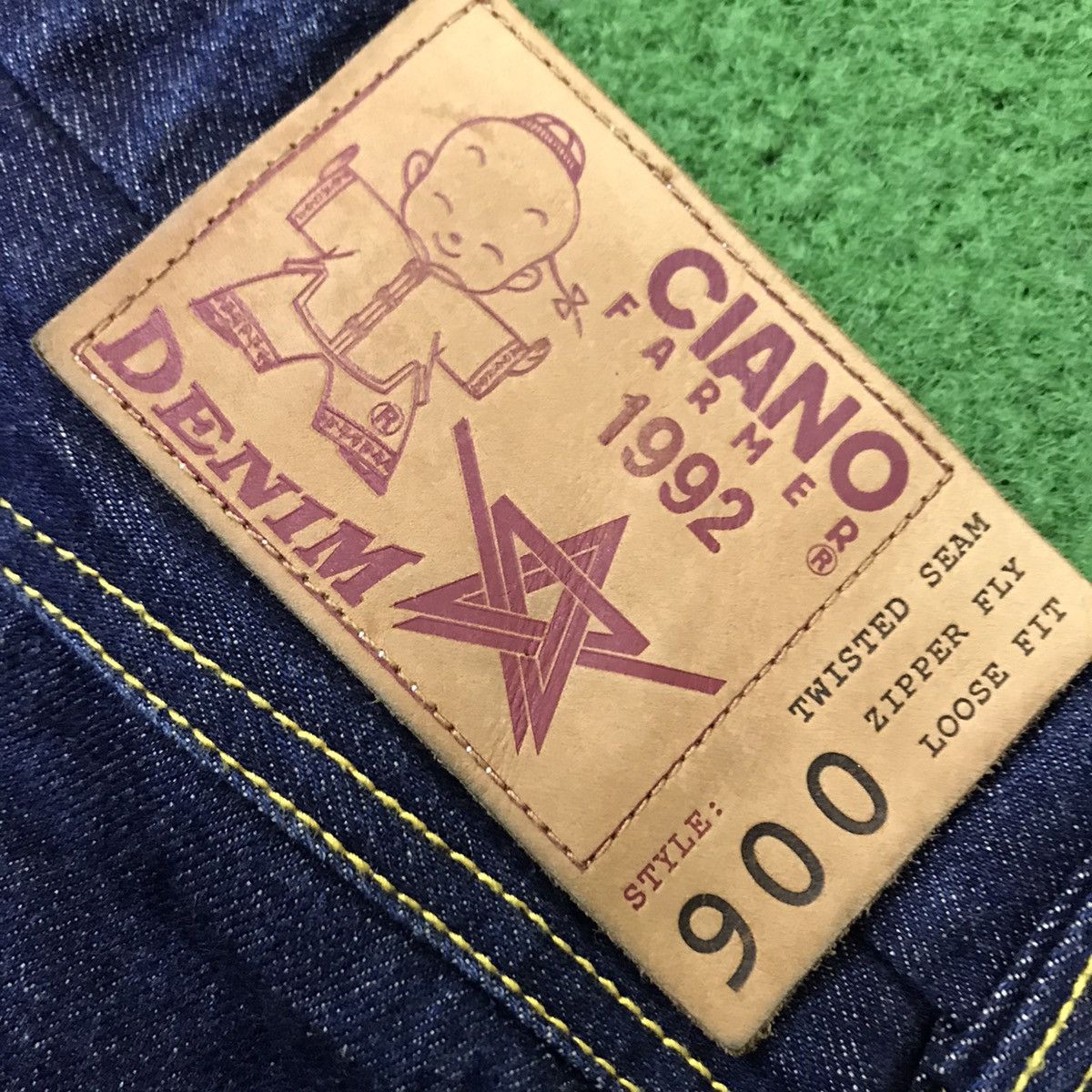 Ciano Farmer Ciano Farmer Denim Embroidery Dragon Emperor's Size US 32 / EU 48 - 19 Thumbnail