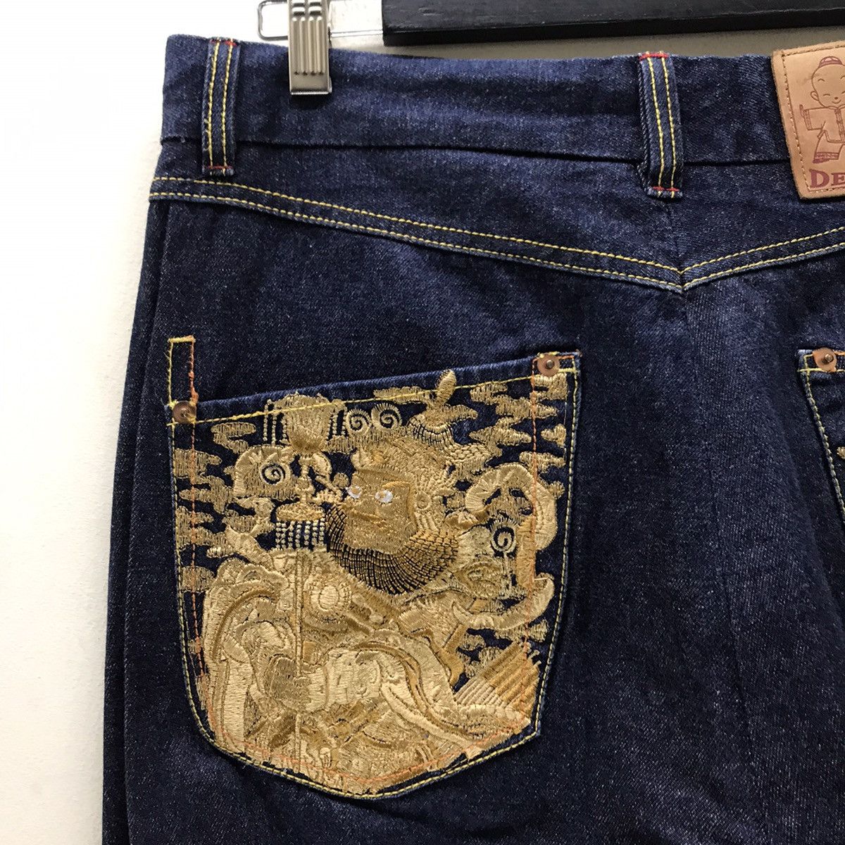 Ciano Farmer Ciano Farmer Denim Embroidery Dragon Emperor's Size US 32 / EU 48 - 14 Thumbnail