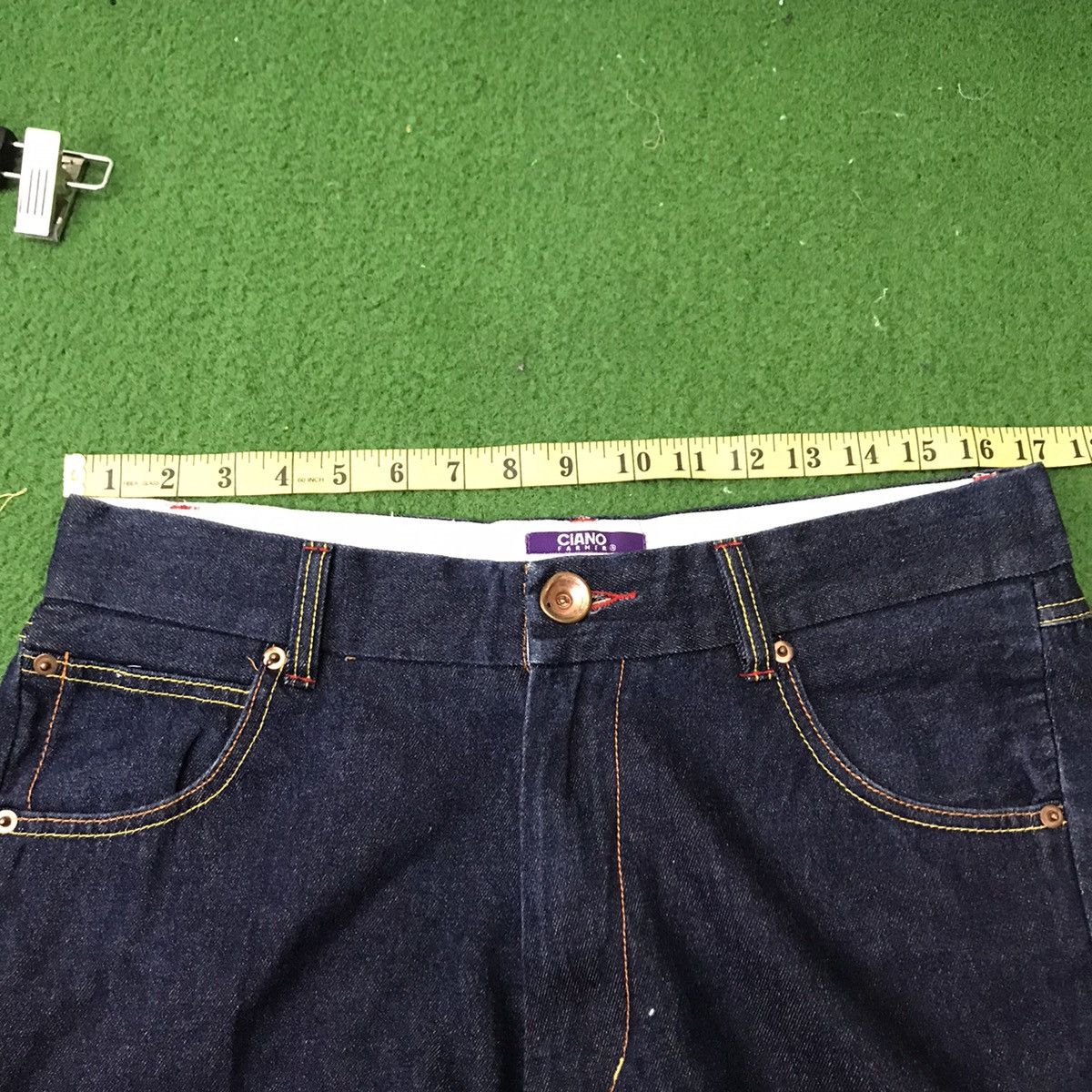 Ciano Farmer Ciano Farmer Denim Embroidery Dragon Emperor's Size US 32 / EU 48 - 24 Thumbnail