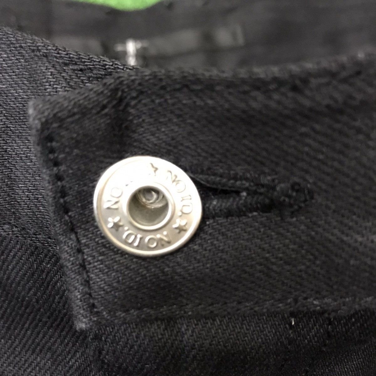 NO ID Japanese Brand No ID Denim SuperBlack Slimfit Size US 32 / EU 48 - 14 Thumbnail
