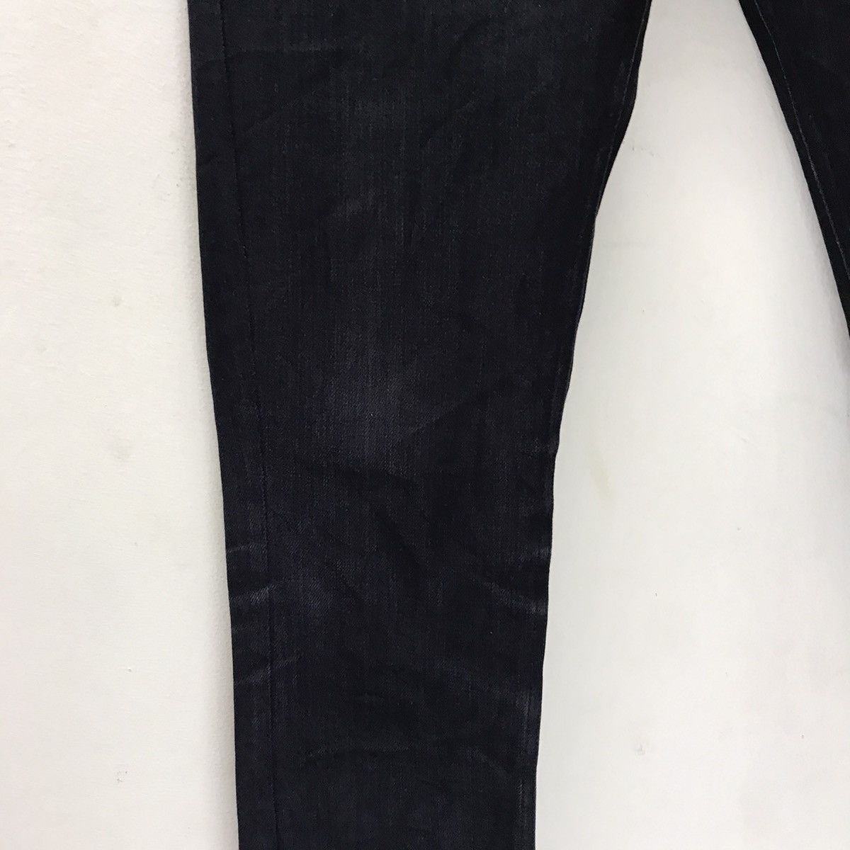 NO ID Japanese Brand No ID Denim SuperBlack Slimfit Size US 32 / EU 48 - 4 Thumbnail