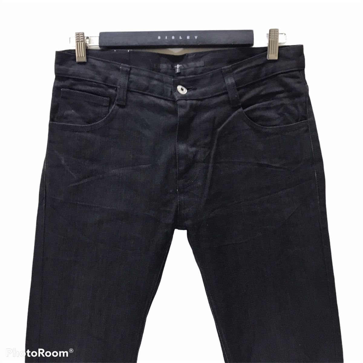 NO ID Japanese Brand No ID Denim SuperBlack Slimfit Size US 32 / EU 48 - 3 Thumbnail